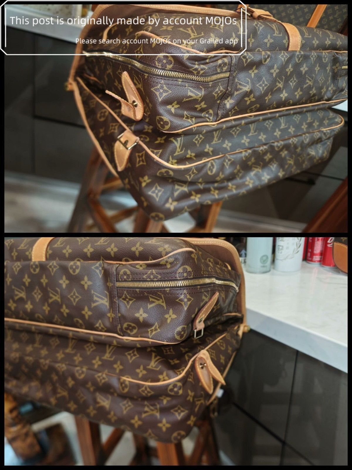 Louis Vuitton Louis Vuitton Keep-all 50 Monogram SP0956 mojos13461346 Size ONE SIZE - 4 Thumbnail
