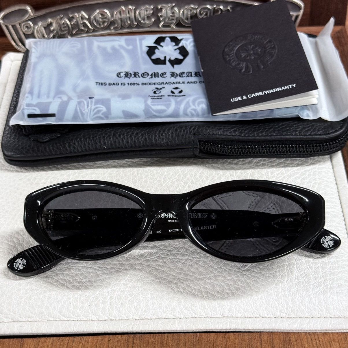 Chrome Hearts Chrome Hearts Blaster ‘Dark Triad’ Sunglasses Size ONE SIZE - 2 Thumbnail