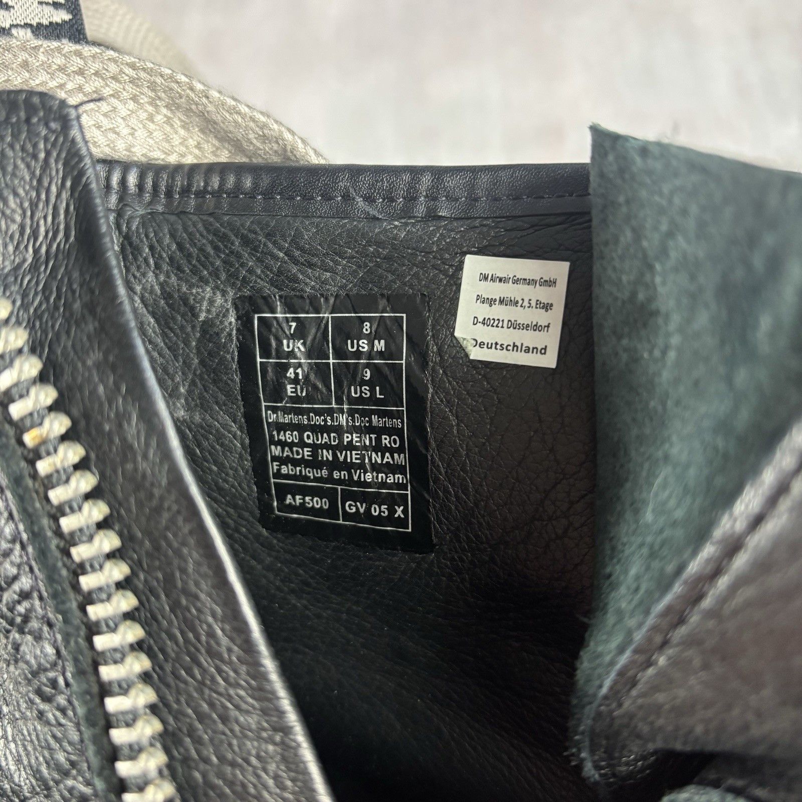 Dr. Martens × Rick Owens Rick Owens X DR. doc martens Megalace 1460 Size US 8 / EU 41 - 8 Thumbnail