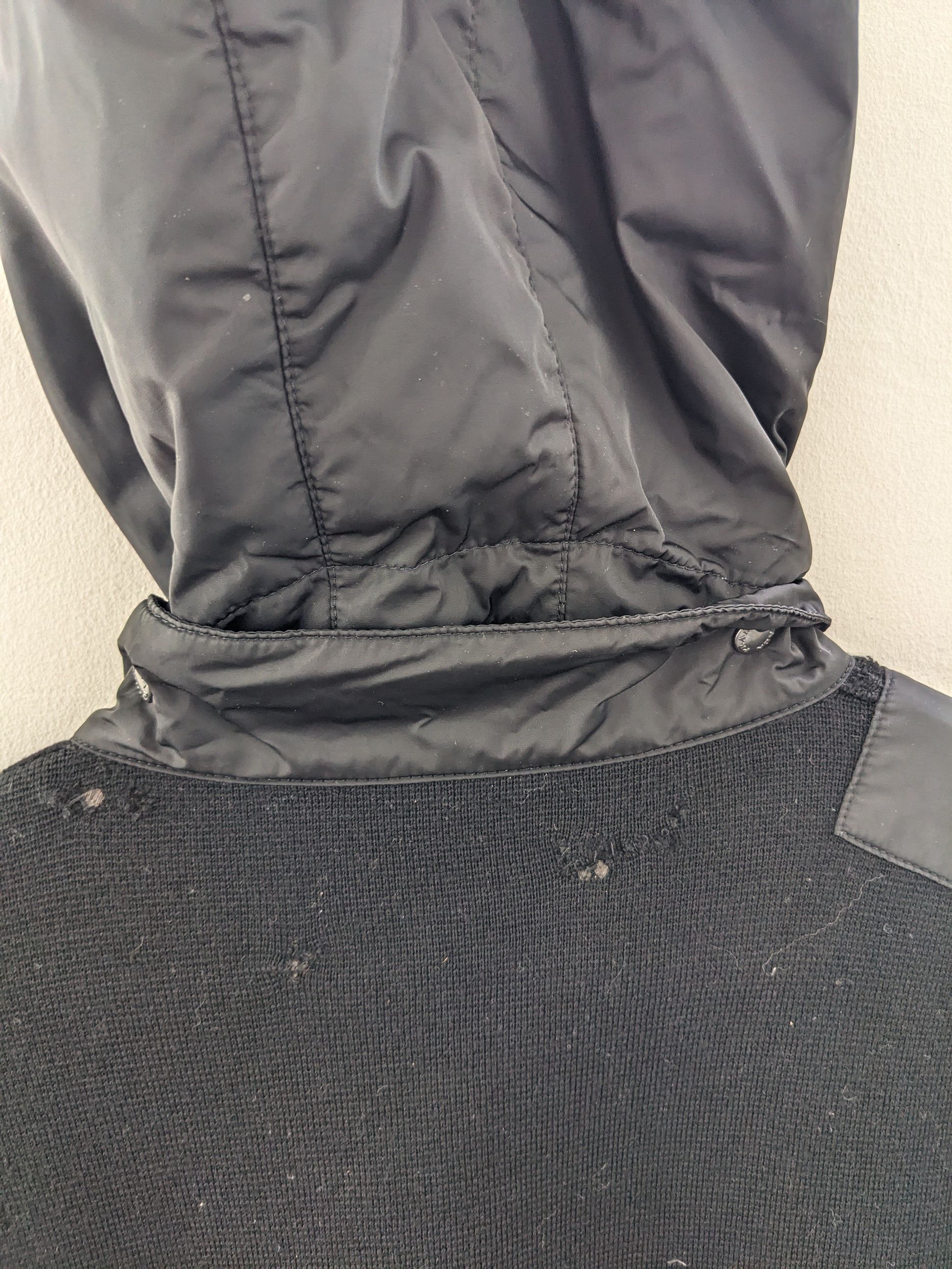 Prada Vintage Prada Hoodie Jacket Black Size M / US 6-8 / IT 42-44 - 17 Thumbnail