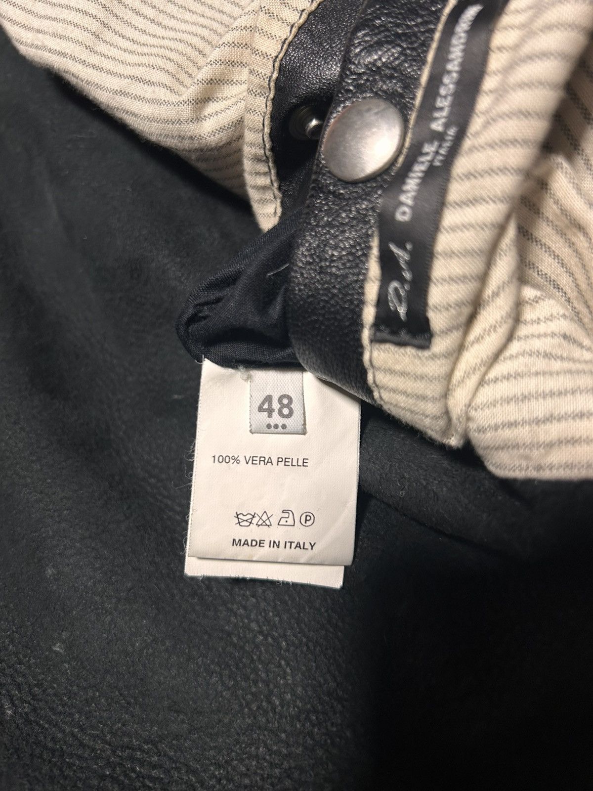 Daniele Alessandrini Daniele Alessandrini Premium Lambskin Leather Jacket Size US M / EU 48-50 / 2 - 4 Thumbnail