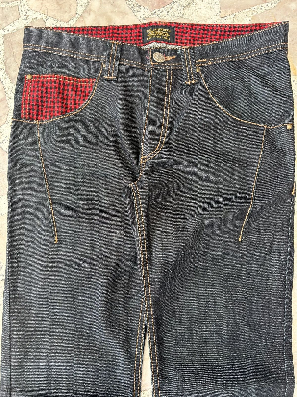 Japanese Brand ETBX Japan Vintage Denim Size US 33 - 3 Thumbnail