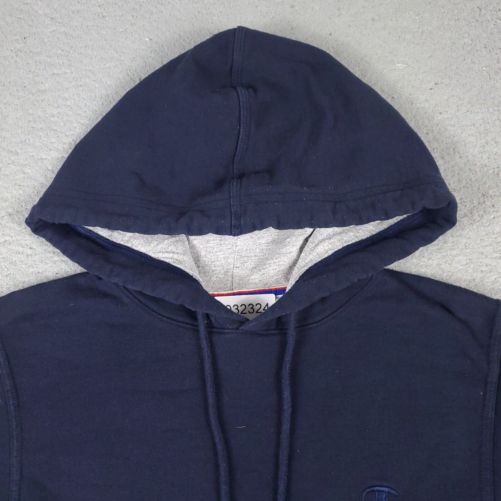 Champion Champion Blue Hoodie Womens XS Casual Pullover Sweatshirt Size XS / US 0-2 / IT 36-38 - 3 Thumbnail
