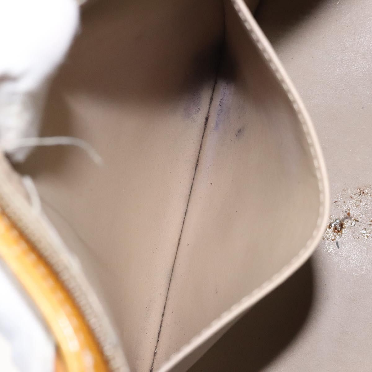 Louis Vuitton LOUIS VUITTON Monogram Vernis Houston Hand Bag Beige M91004 Size ONE SIZE - 11 Thumbnail