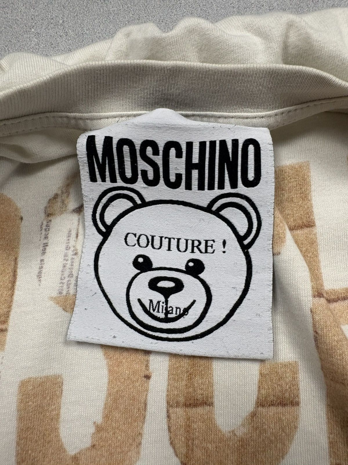Moschino Moschino This Is Not A Moschino Toy Teddy Bear T-Shirt Size XXS / US 00 / IT 34 - 13 Thumbnail