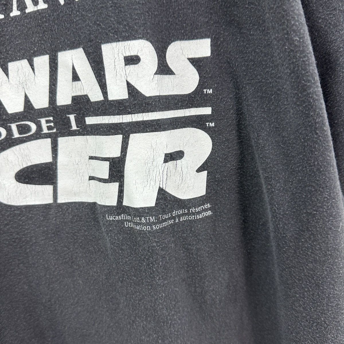 Vintage Vintage 90s Star Wars Episode 1 Racer tee washed movie y2k Size US XL / EU 56 / 4 - 7 Thumbnail