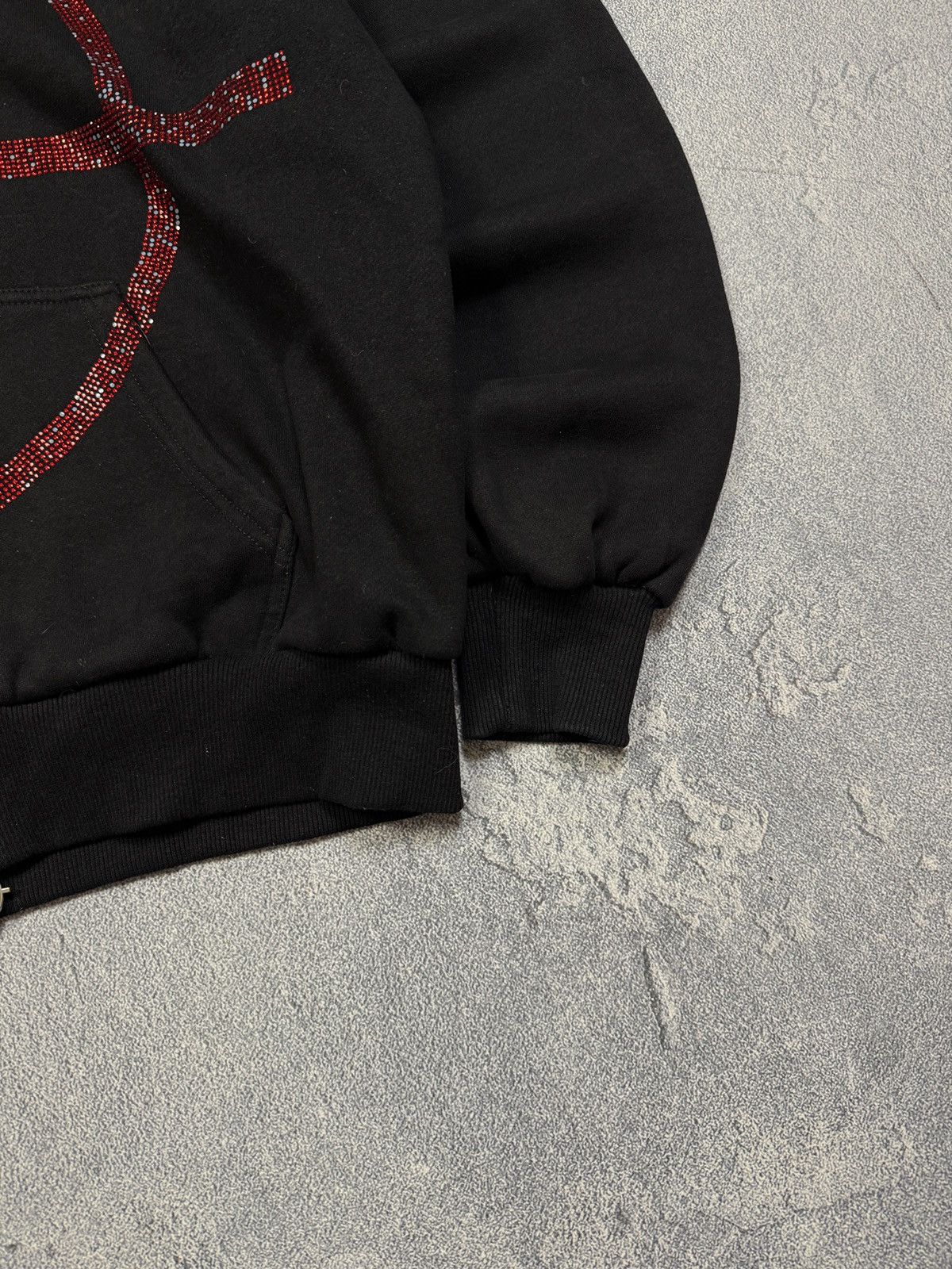 Named Collective Named Collective Mission Zip Hoodie Black/Red Target Size US XS / EU 42 / 0 - 5 Thumbnail