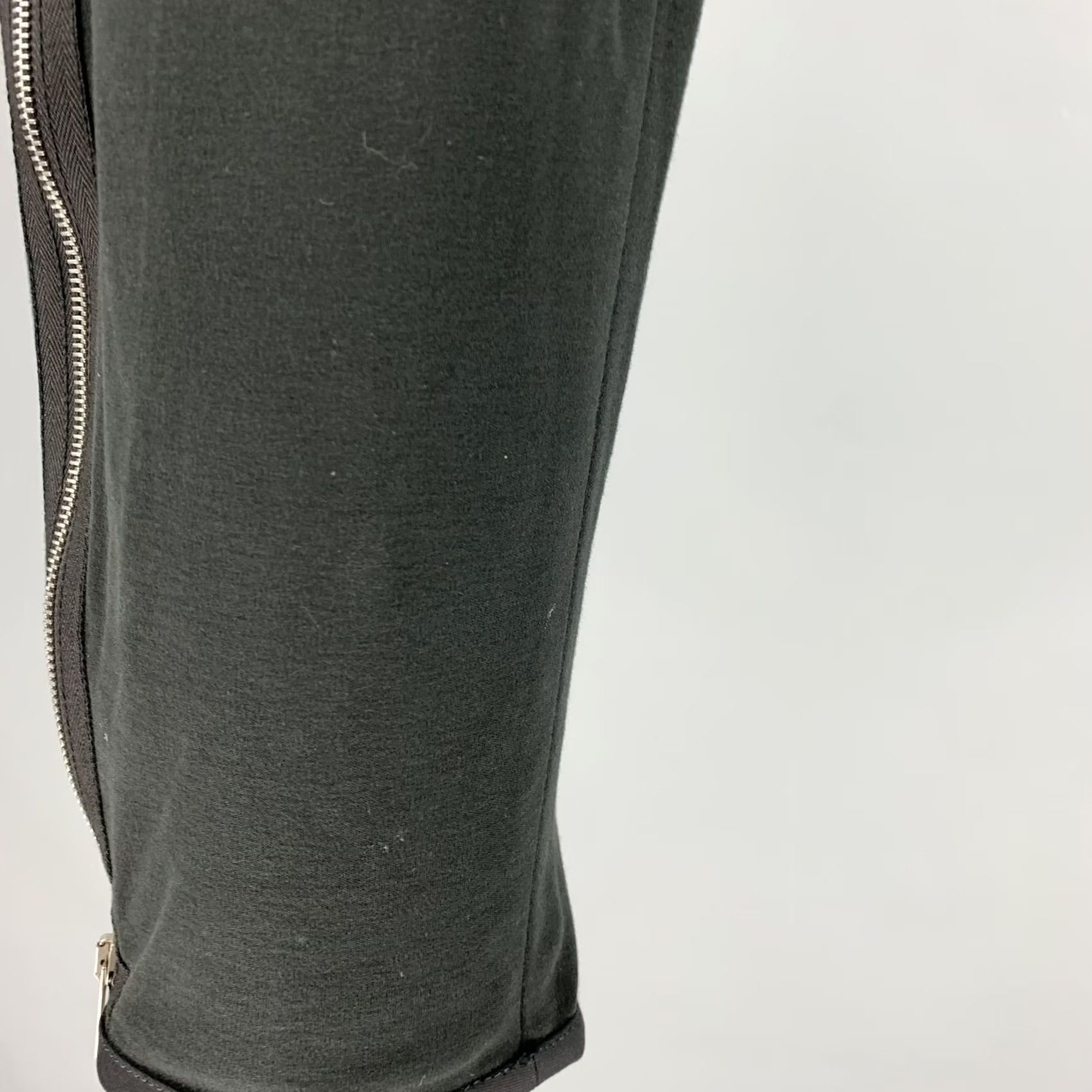Alexander McQueen ALEXANDER MCQUEEN Size 32 Black Cotton Cashmere Zip Fly Dress Pants Size US 32 / EU 48 - 5 Thumbnail