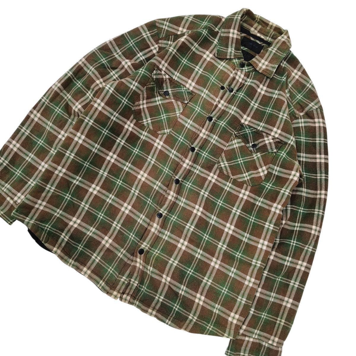 Japanese Brand Vintage Clothes Truck Quilted Flannel Jacket Size US L / EU 52-54 / 3 - 4 Thumbnail