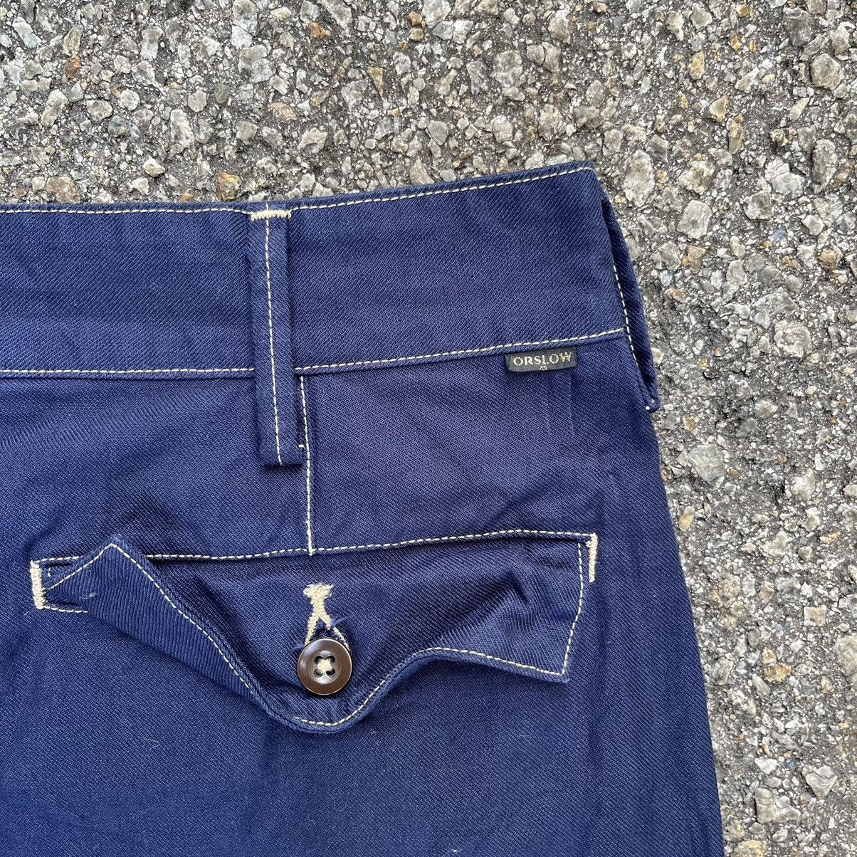 Orslow Orslow French Work Pants Navy Blue Size 3 Size US 32 / EU 48 - 10 Thumbnail