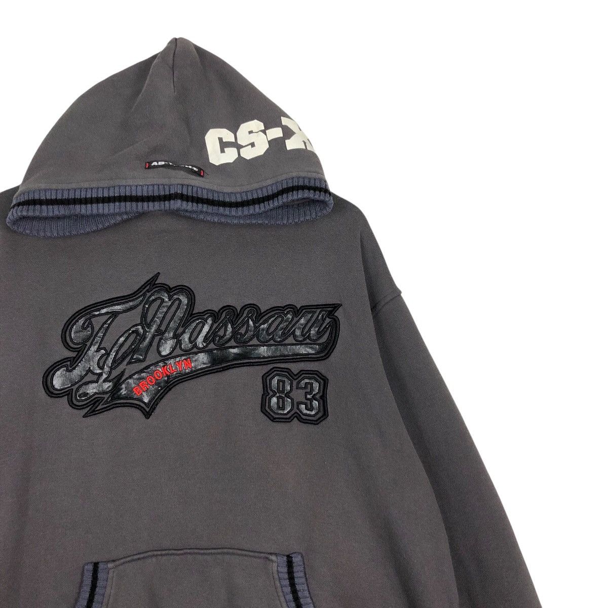 Japanese Brand AB tech Sport Hoodie Squadron Airforce Sweater Jacket Large Size US L / EU 52-54 / 3 - 5 Thumbnail