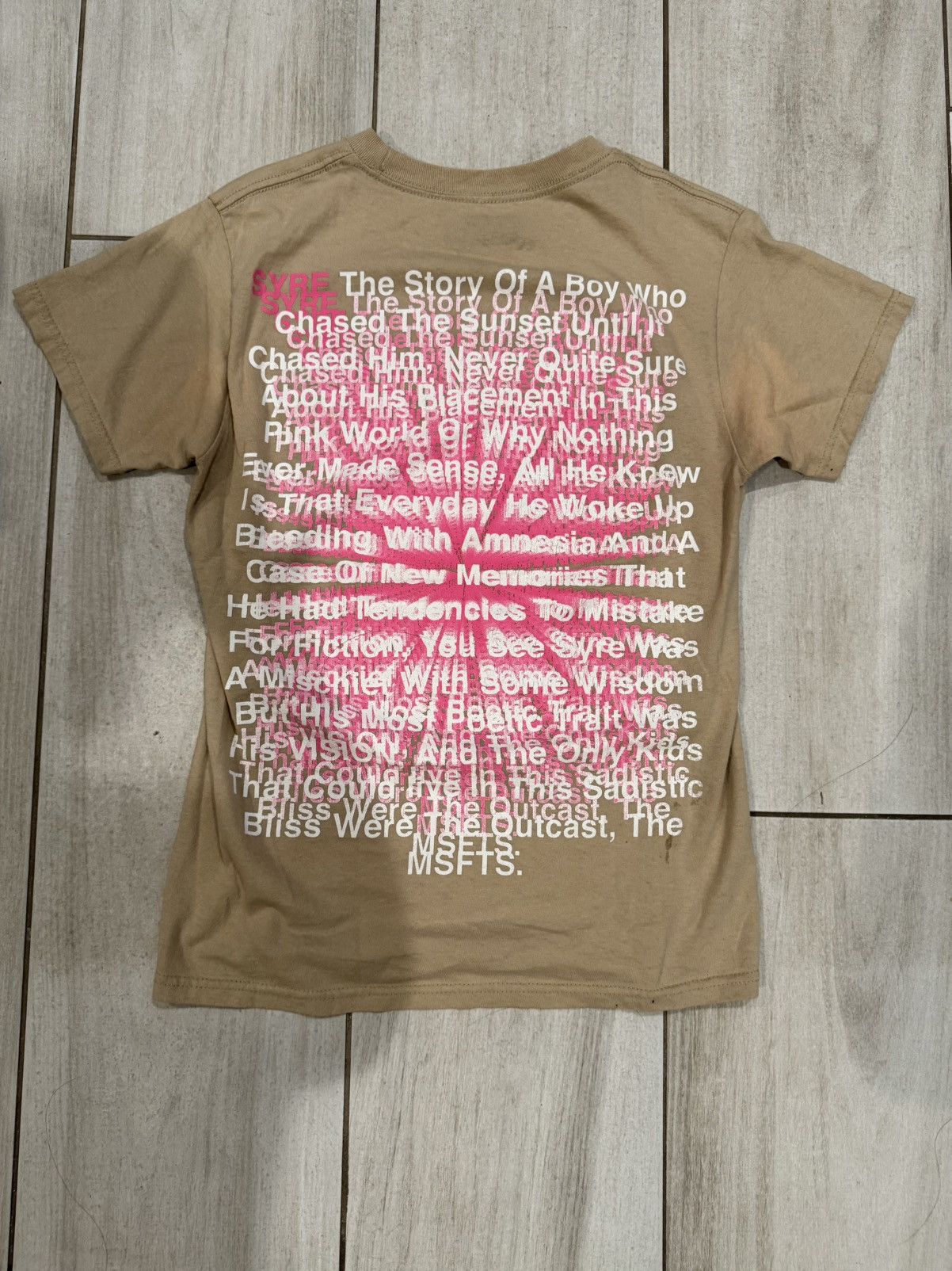 Jaden Smith × Msftsrep × Vintage jaden syre album t shirt Size US S / EU 44-46 / 1 - 3 Thumbnail