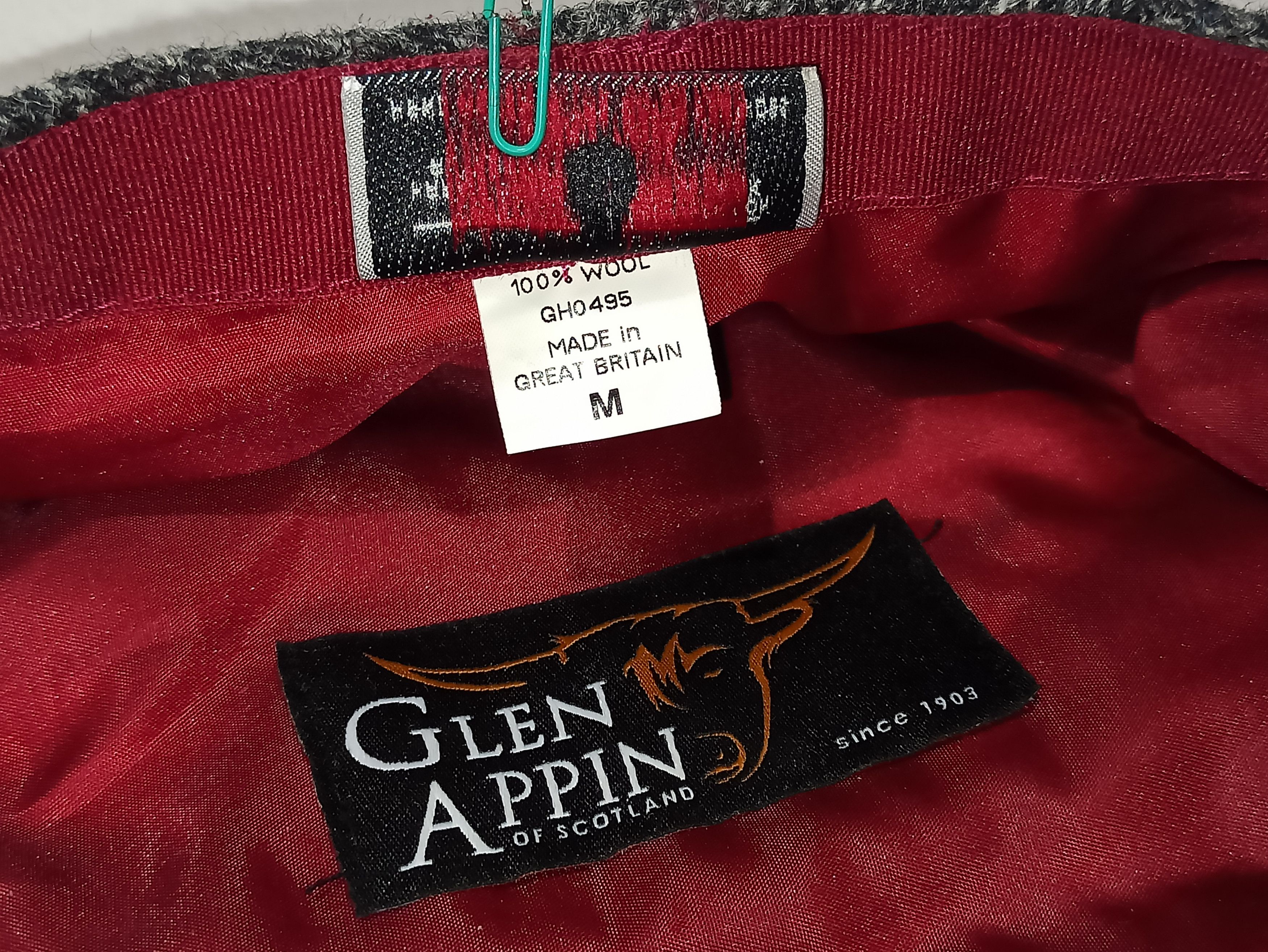 Harris Tweed GLEN APPIN HARRIS TWEED WOOL COUNTRY FLAT CAP Size ONE SIZE - 6 Thumbnail