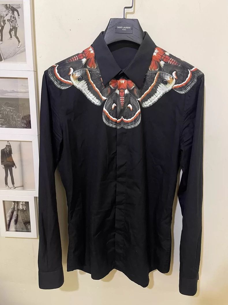 Givenchy Butterfly print shirt 2503-Nextarrow