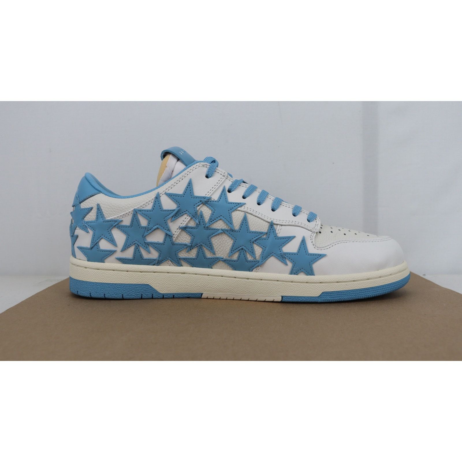 Amiri o1rshd1 Skel Top Low Stars Sneakers in Blue Size US 13 / EU 46 - 5 Thumbnail