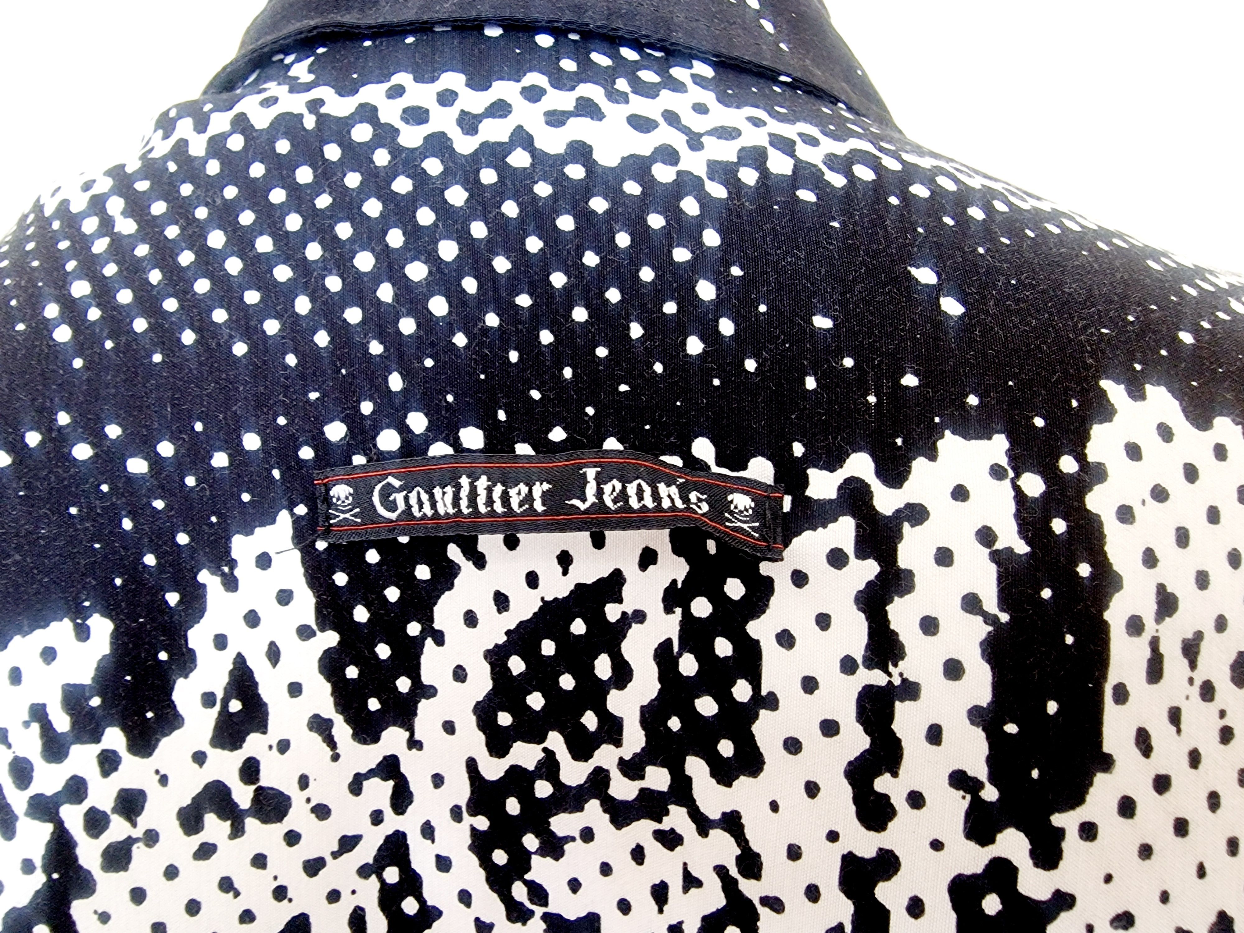 Jean Paul Gaultier Jean Paul Gaultier Fight Against Racism A/W 1997 Top Shirt Size S / US 4 / IT 40 - 9 Thumbnail