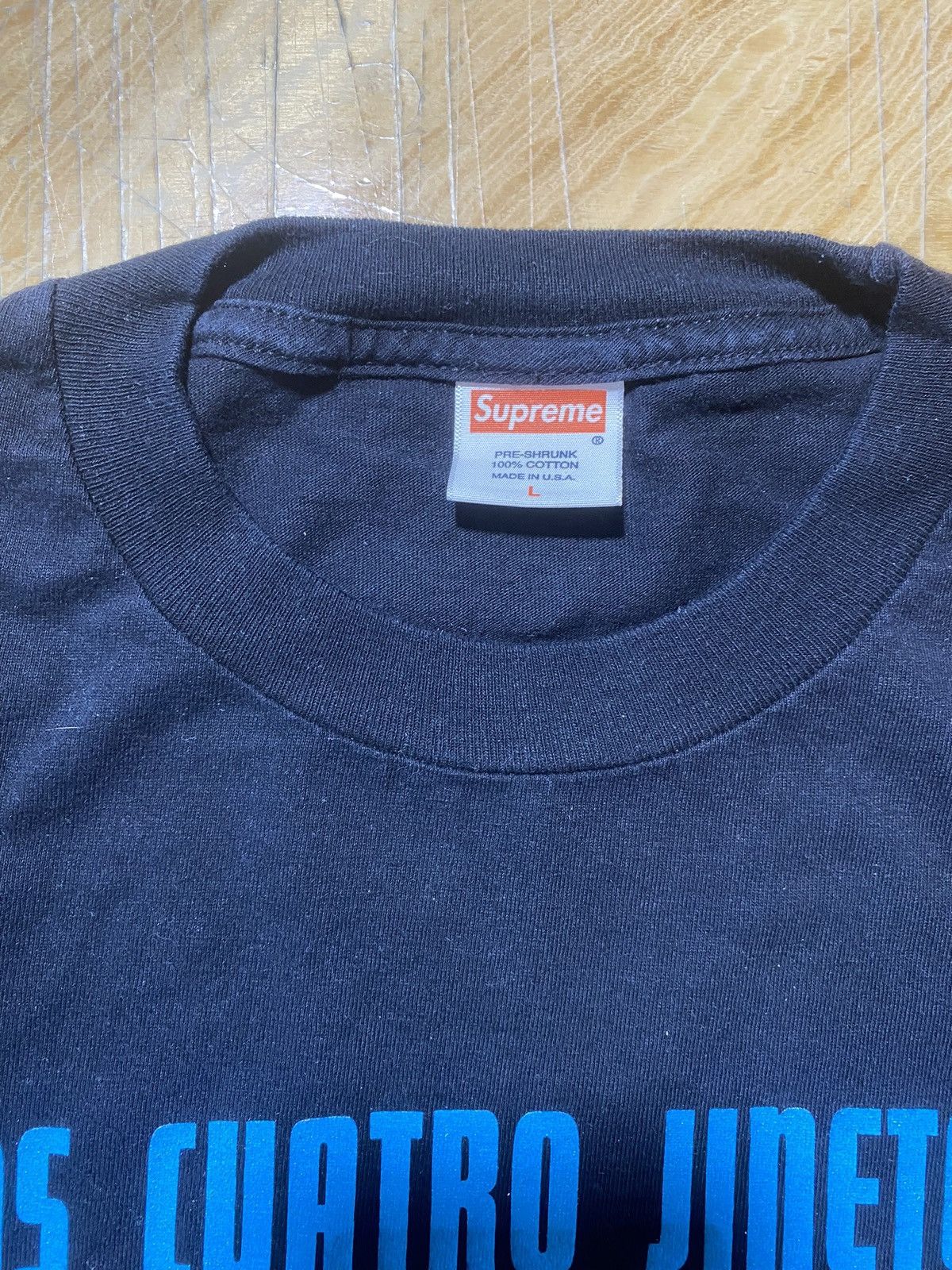 Supreme Supreme SS05 Four Horsemen Tee Black size Large Size US L / EU 52-54 / 3 - 3 Thumbnail