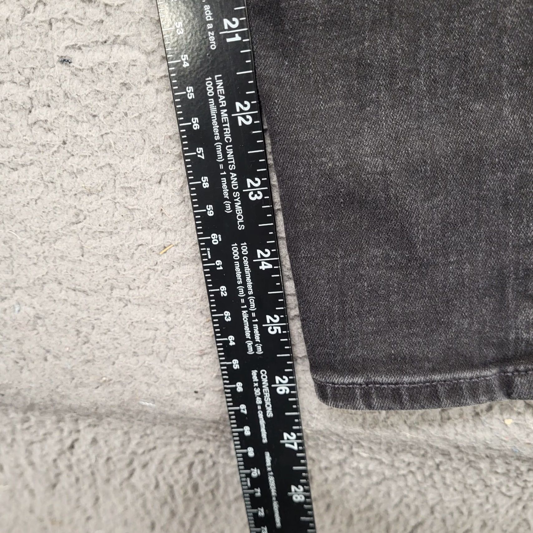 Gap GAP Jeans Womens Size 4/27 High Rise Universal Legging Black Denim Preppy Casual Skinny 5-Pocket Design Womens Size 27" / US 4 / IT 40 - 5 Thumbnail