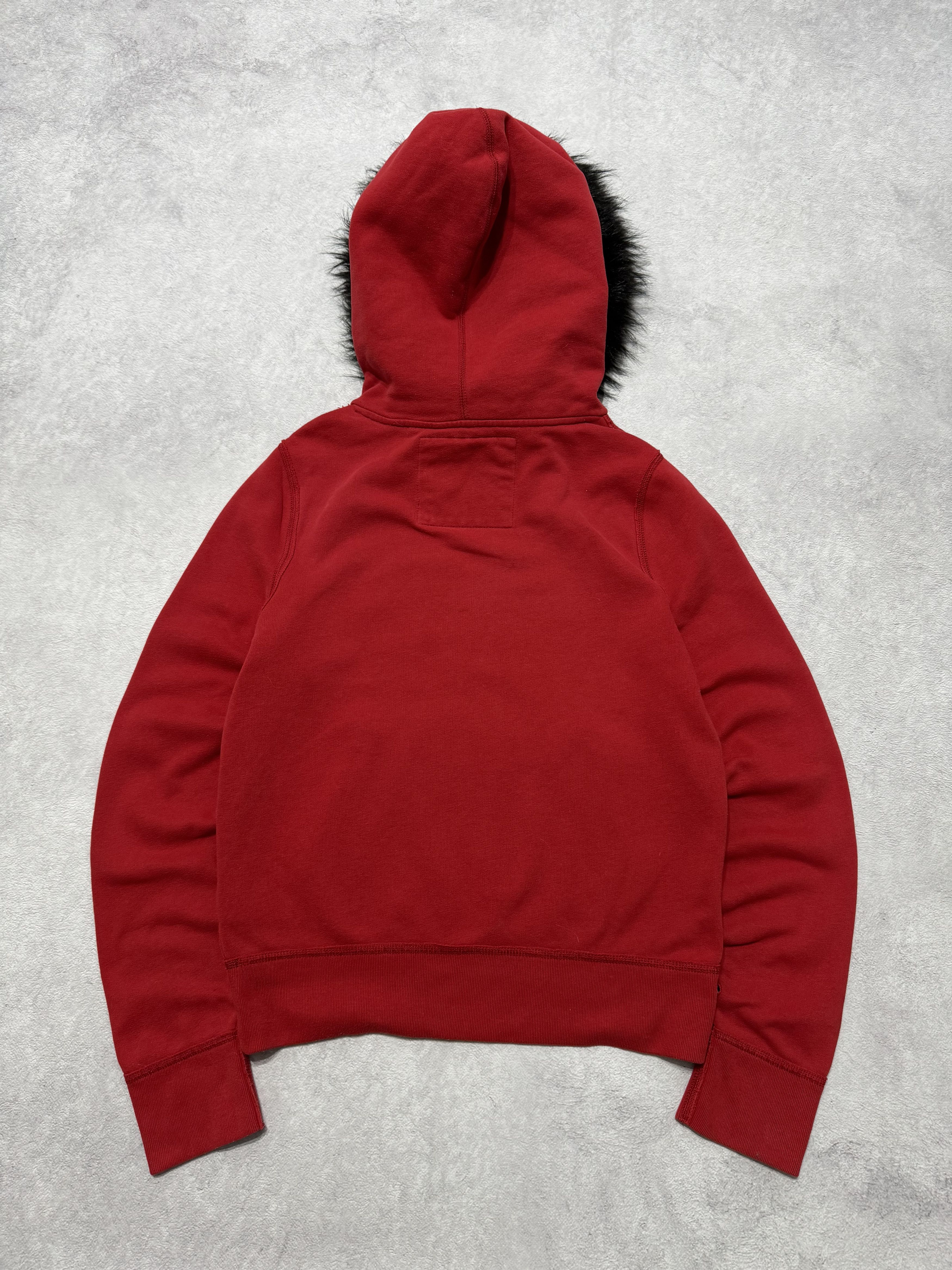 Abercrombie & Fitch Abercrombie and Fitch Y2K Fur Hoodie Hysteric Glamour Style Size US M / EU 48-50 / 2 - 2 Thumbnail