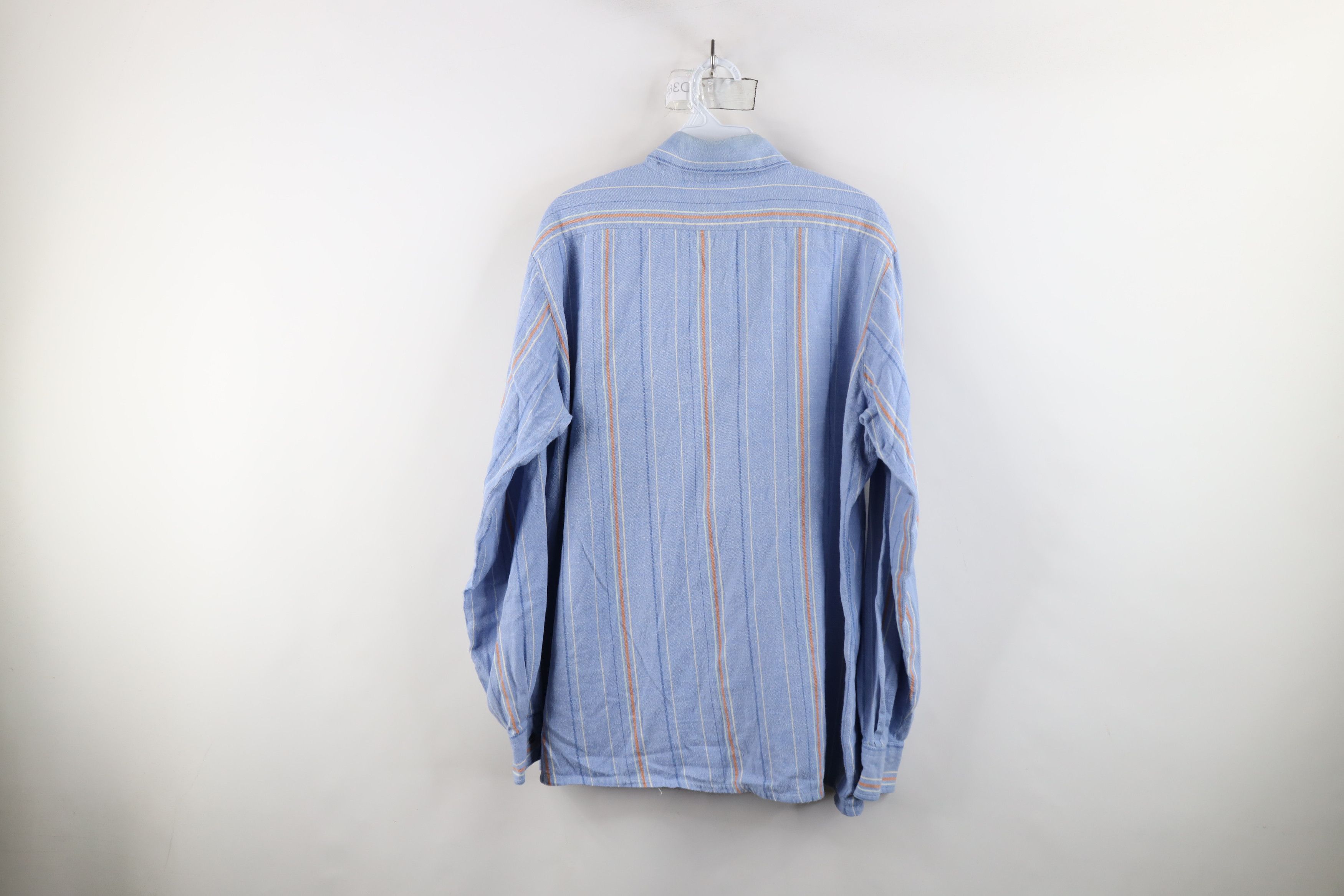 Vintage Vintage 90s Streetwear Collared Flannel Button Down Shirt Size US L / EU 52-54 / 3 - 10 Thumbnail