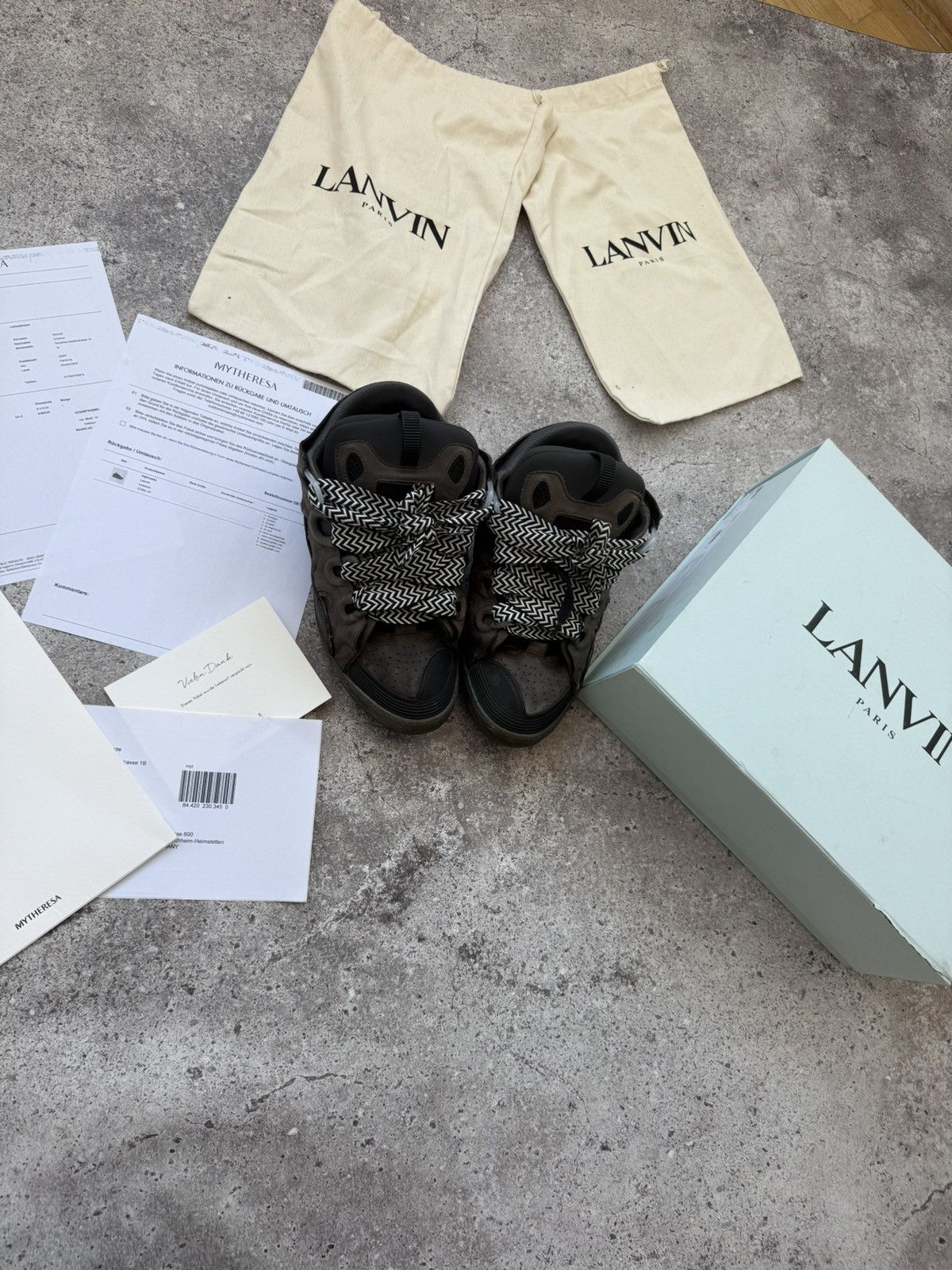 Lanvin Lanvin Curb Sneakers Size US 12 / EU 45 - 12 Thumbnail