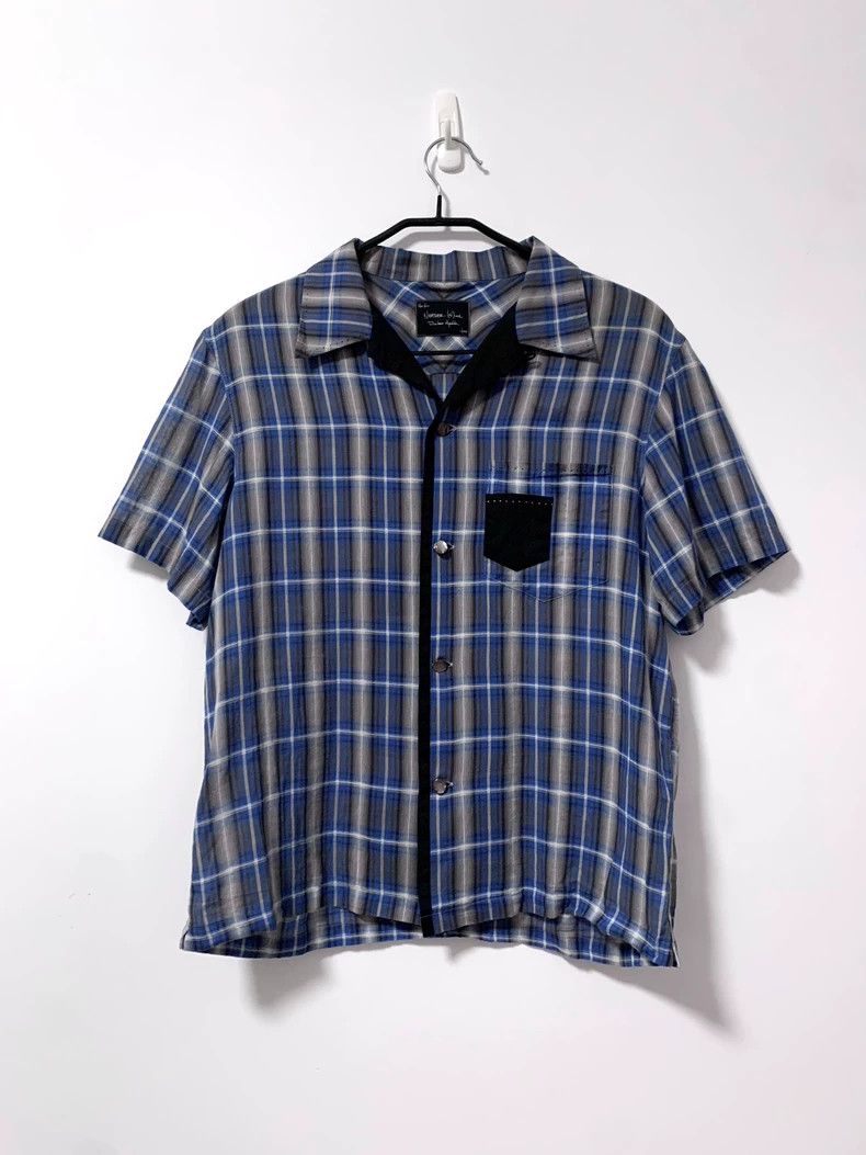 Number (N)ine Number Nine Plaid Short Sleeve Shirt - dmc Size US L / EU 52-54 / 3 - 1 Thumbnail