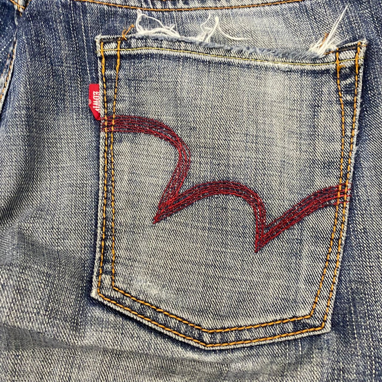 Edwin 💥Best Offer💥Vintage Edwin 512 Distressed Denim Size US 34 / EU 50 - 12 Thumbnail