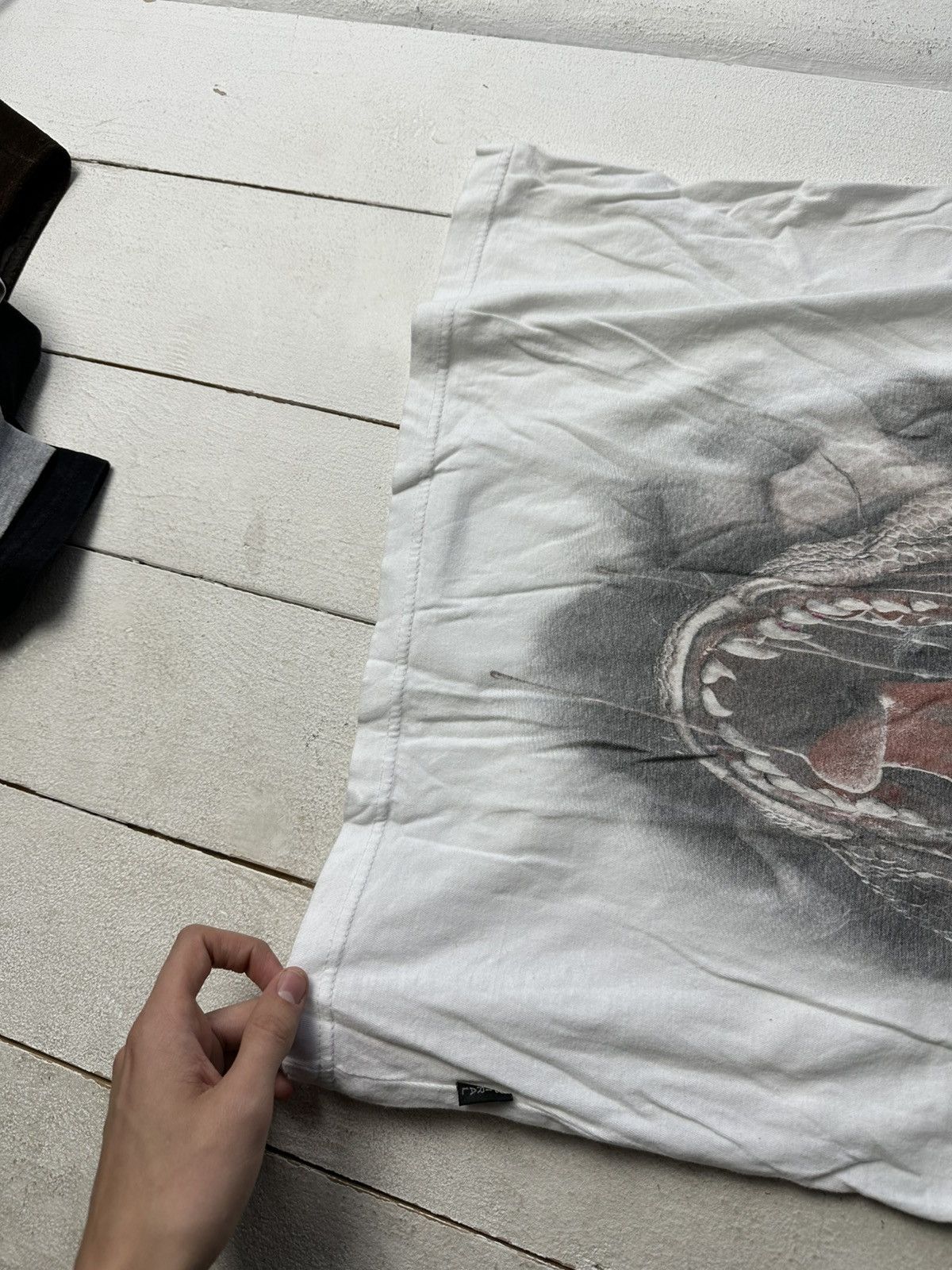 Other SPIRAL🚨 Y2K GRAGON OVERPRINT AVANTGARDE OPIUM TEE BOXY S Size US M / EU 48-50 / 2 - 3 Thumbnail
