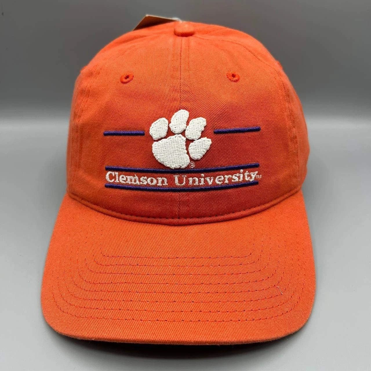 The Game Vintage Clemson Tigers University Hat Men NCAA Strap Back Size ONE SIZE - 1 Thumbnail