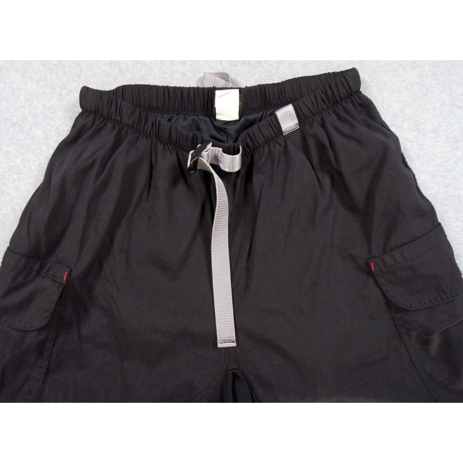 Vintage VINTAGE Zoic Shorts Mens Large Black Cargo Pockets Cycling Padded Lined Belted Size US 33 - 2 Thumbnail