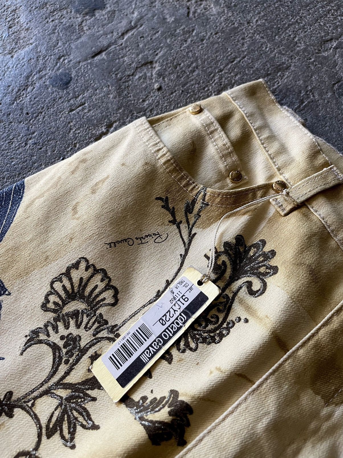 Roberto Cavalli Archive Roberto Cavalli - S/S 2003 - Tattoo Jeans Size 25" / US 0 / IT 36 - 9 Thumbnail