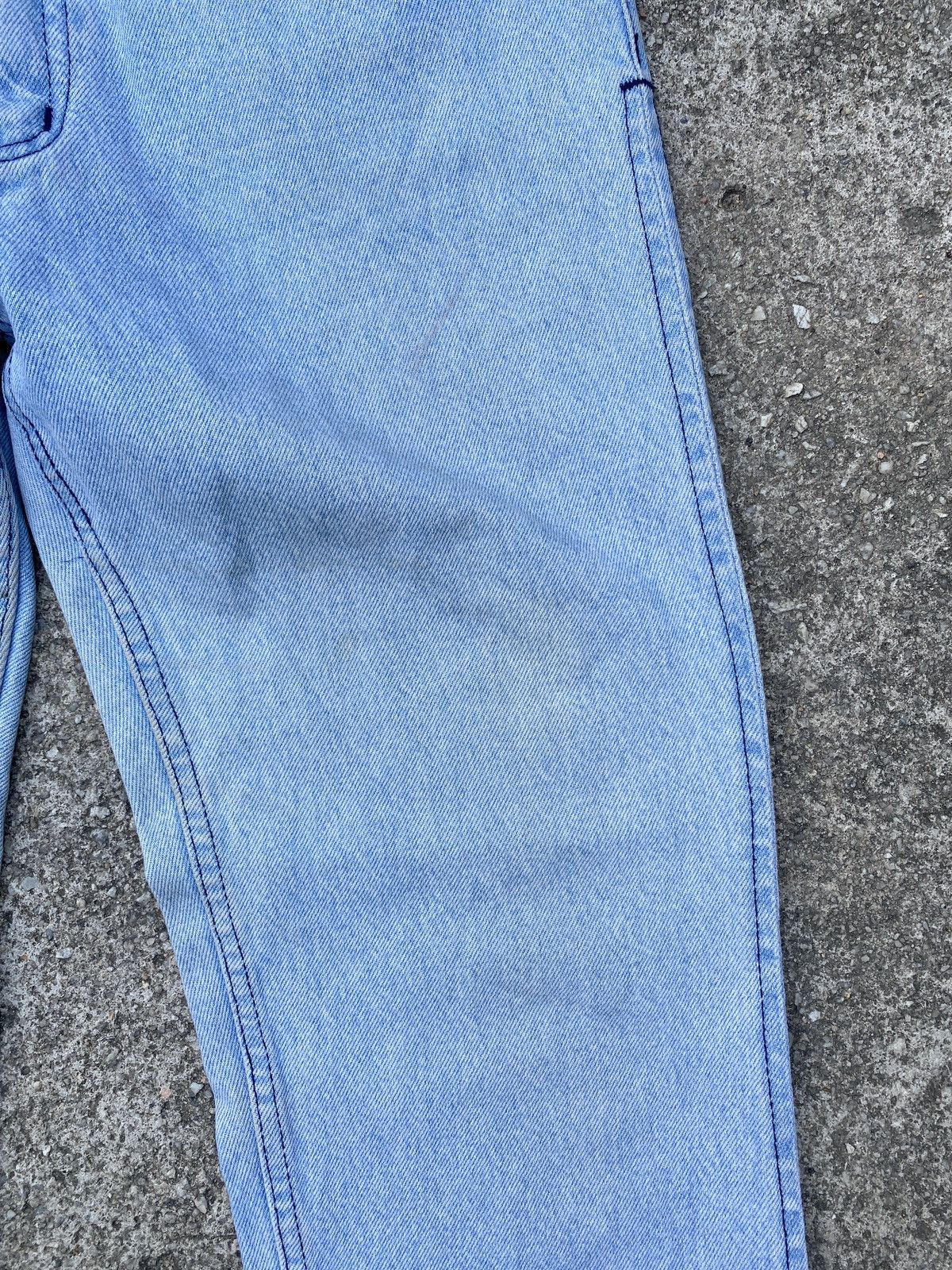 Nike × Vintage 1990s - Nike Light Wash Jeans Wear Size US 31 - 7 Thumbnail