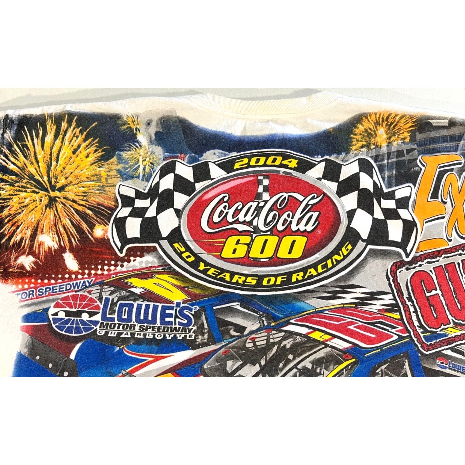 Chase Authentics VINTAGE Chase Authentics The Thirst For Thirst 2004 Coca-Cola 6000 T-Shirt Crew Neck Short Sleeve White Cotton Men L Size US L / EU 52-54 / 3 - 4 Thumbnail