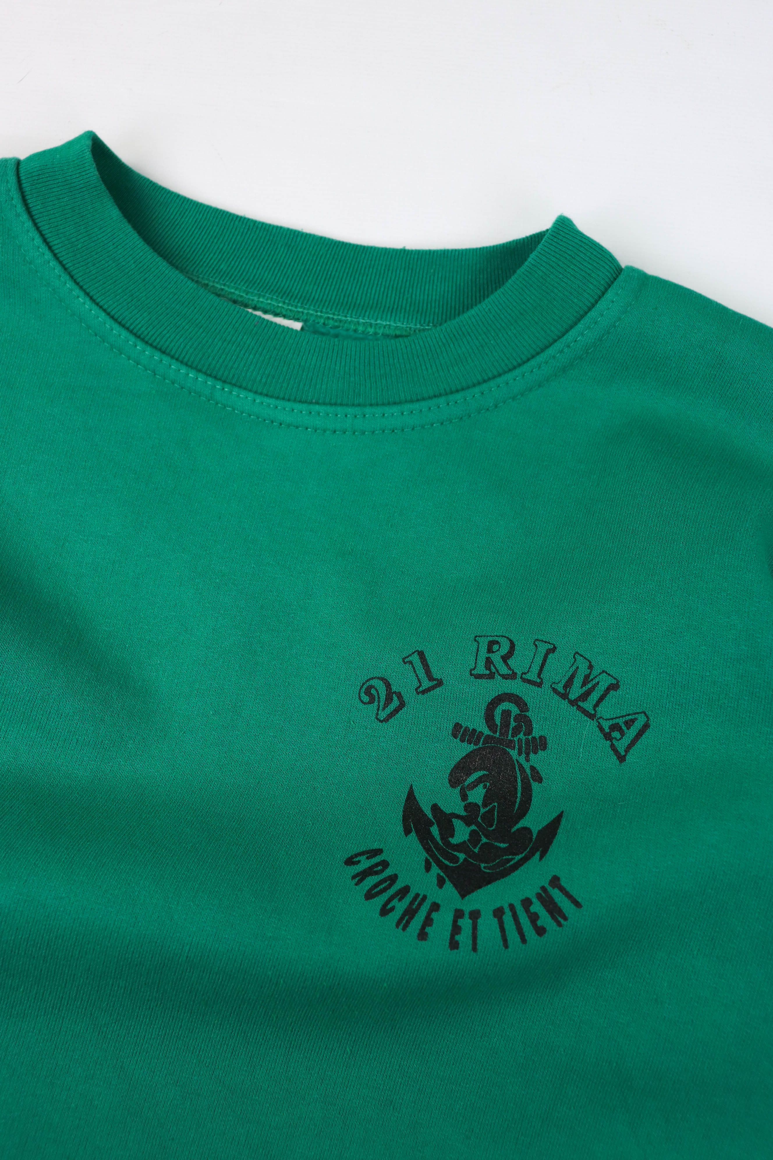 Vintage Vintage Troupes De Marine French Army Crewneck Sweatshirt Size US L / EU 52-54 / 3 - 7 Thumbnail