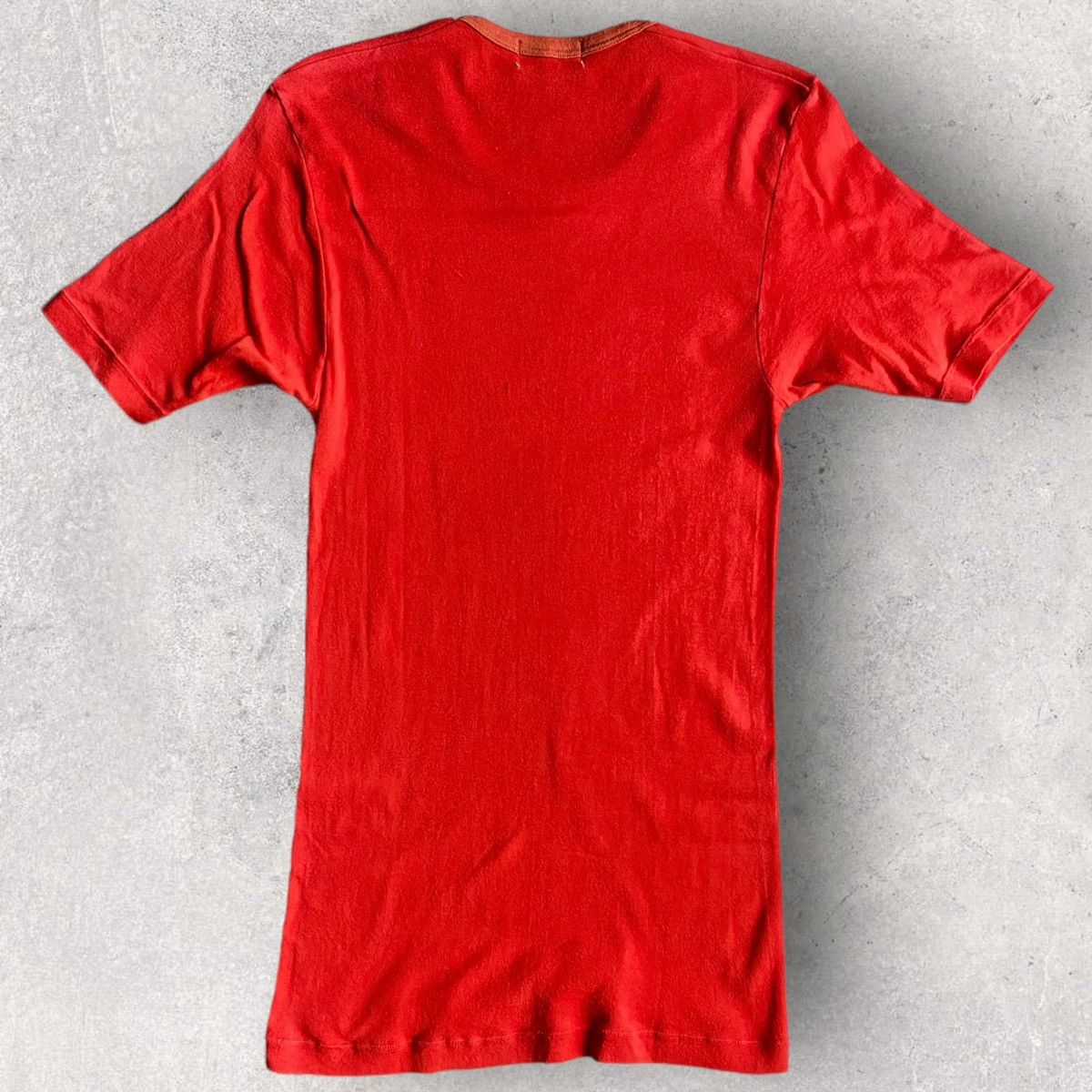 Helmut Lang 1995 Archive Red With Clay Pink Microrib Cotton Size US M / EU 48-50 / 2 - 3 Thumbnail