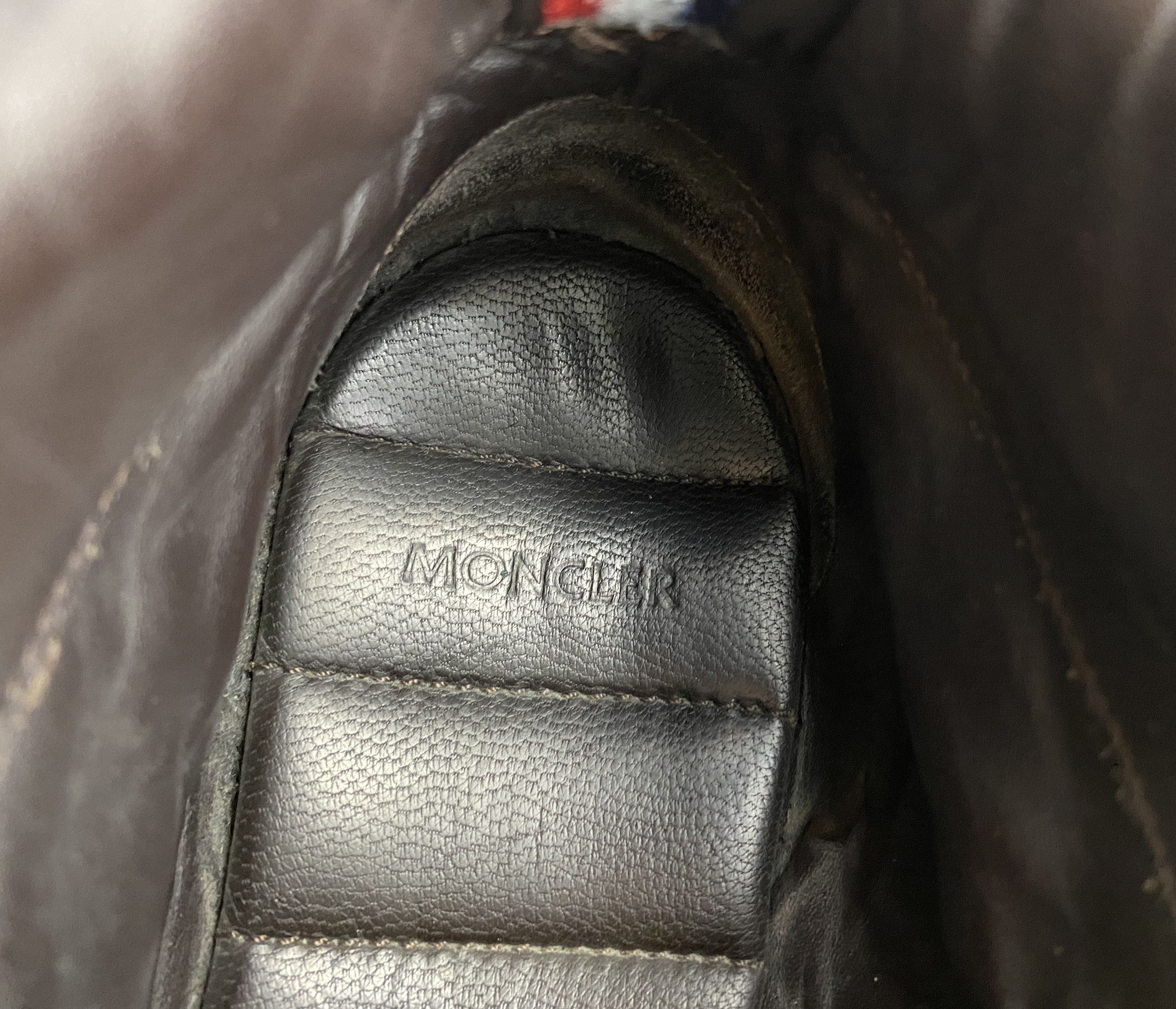 Moncler Moncler Full-Grain Leather Boots Brown Size 40 US 7 Size US 7 / EU 40 - 9 Thumbnail