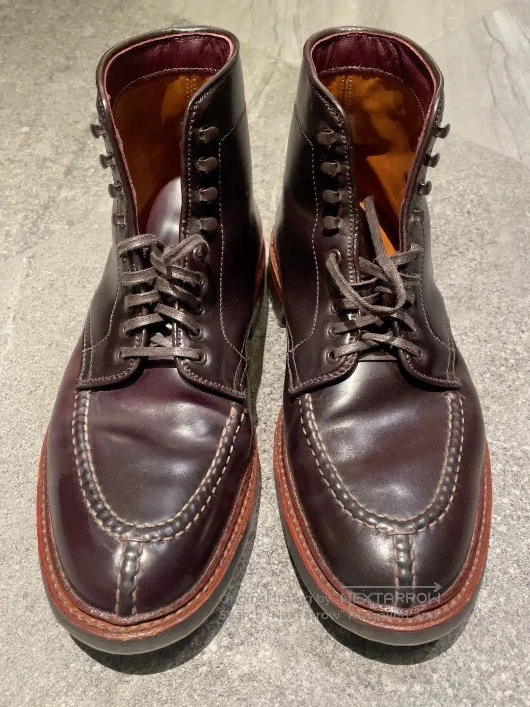 Alden Alden Tanker Boots with Dogtooth Sole. Size US 6.5 / EU 39-40 - 4 Thumbnail