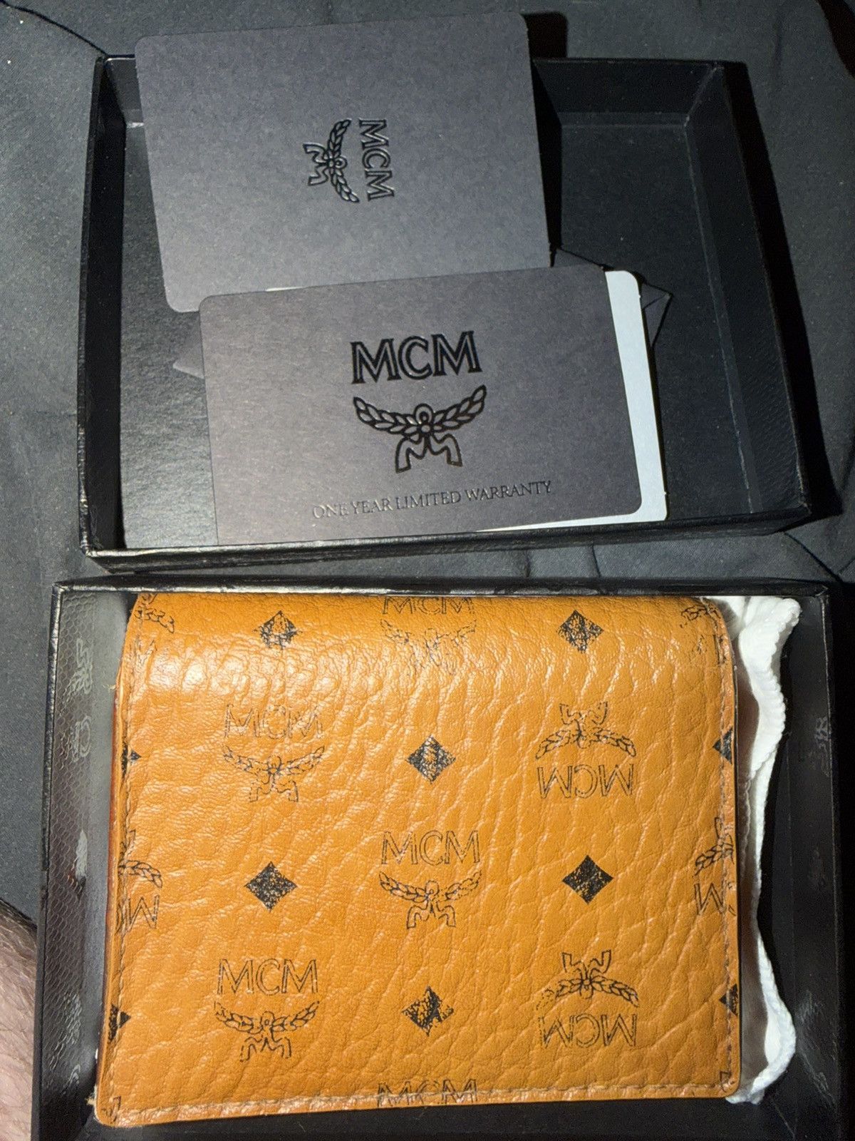 MCM MCM Wallet - Cognac & Orange with ID & Cash Compartment Size ONE SIZE - 2 Thumbnail