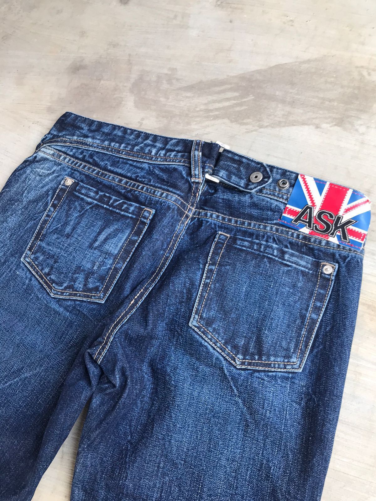 Japanese Brand × Vintage Vintage Flare Denim Pants - ASK Size US 31 - 7 Thumbnail