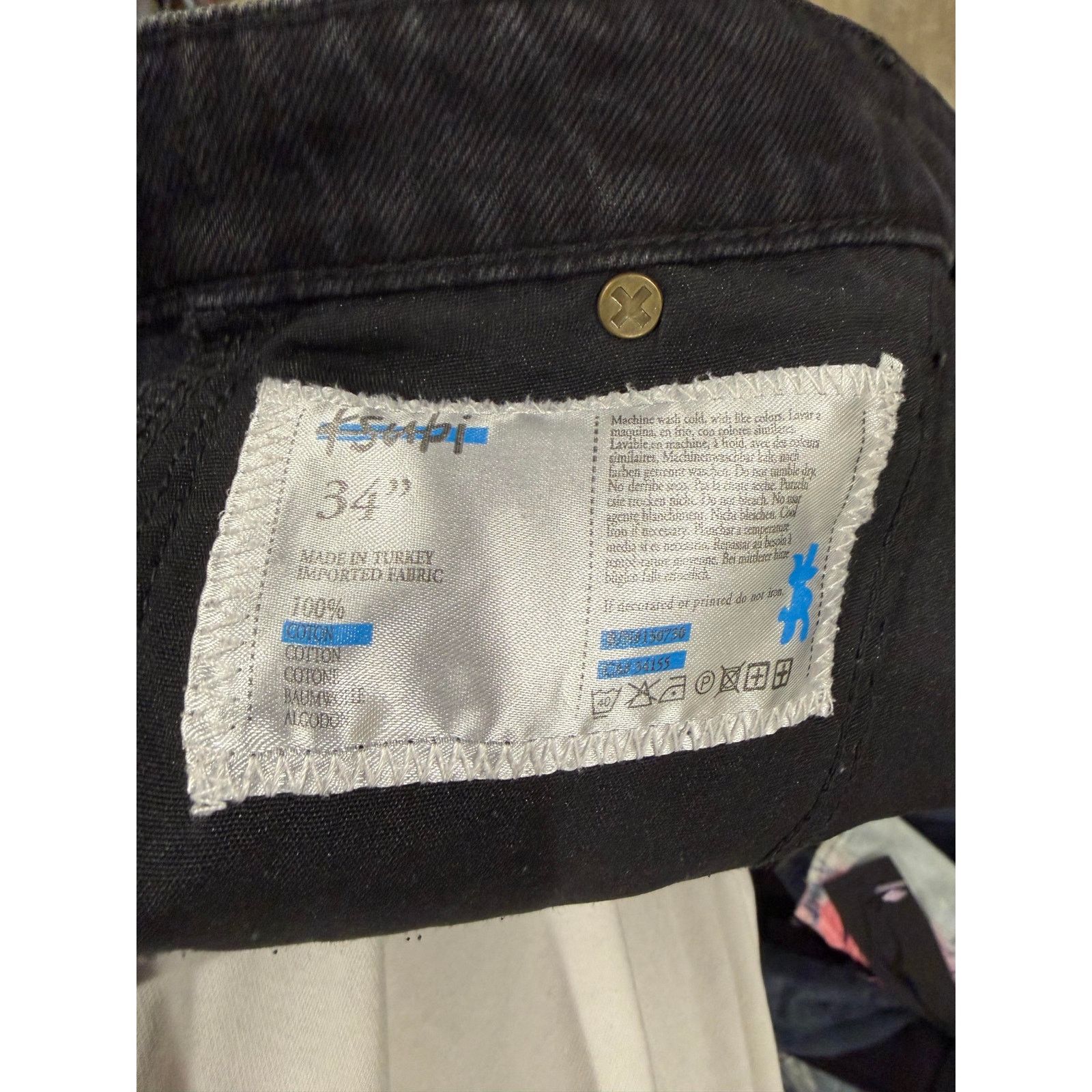 Ksubi Ksubi Double Knee Black Jeans Size US 34 / EU 50 - 3 Thumbnail