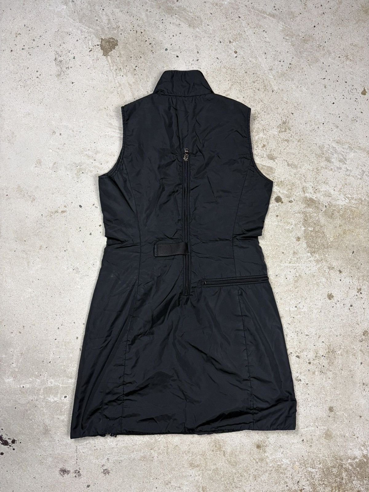 Prada Vintage Prada Sport Linea Rossa Tech Mini Dress Multi Zip Size XS / US 0-2 / IT 36-38 - 2 Thumbnail