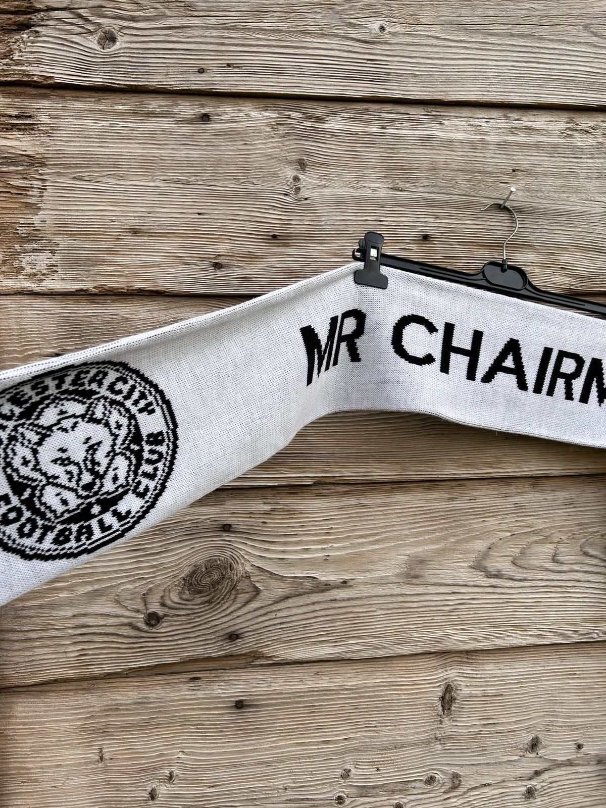 Vintage Vintage Leicester City Mr Chairman Fanwear Scarf Muffler Size ONE SIZE - 5 Thumbnail