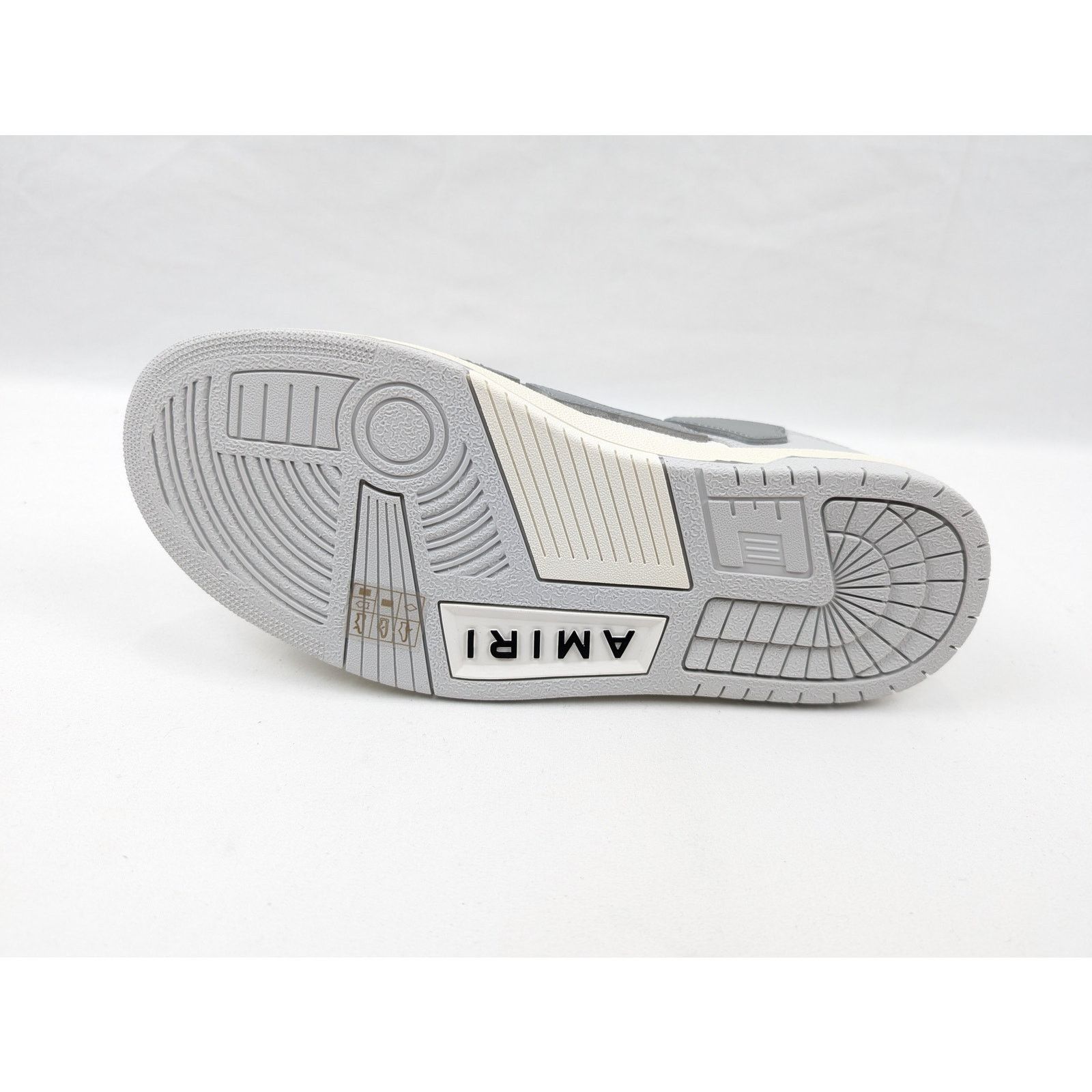 Amiri o1rshd1 Skeleton Low Top Sneakers in Grey Size US 12 / EU 45 - 10 Thumbnail