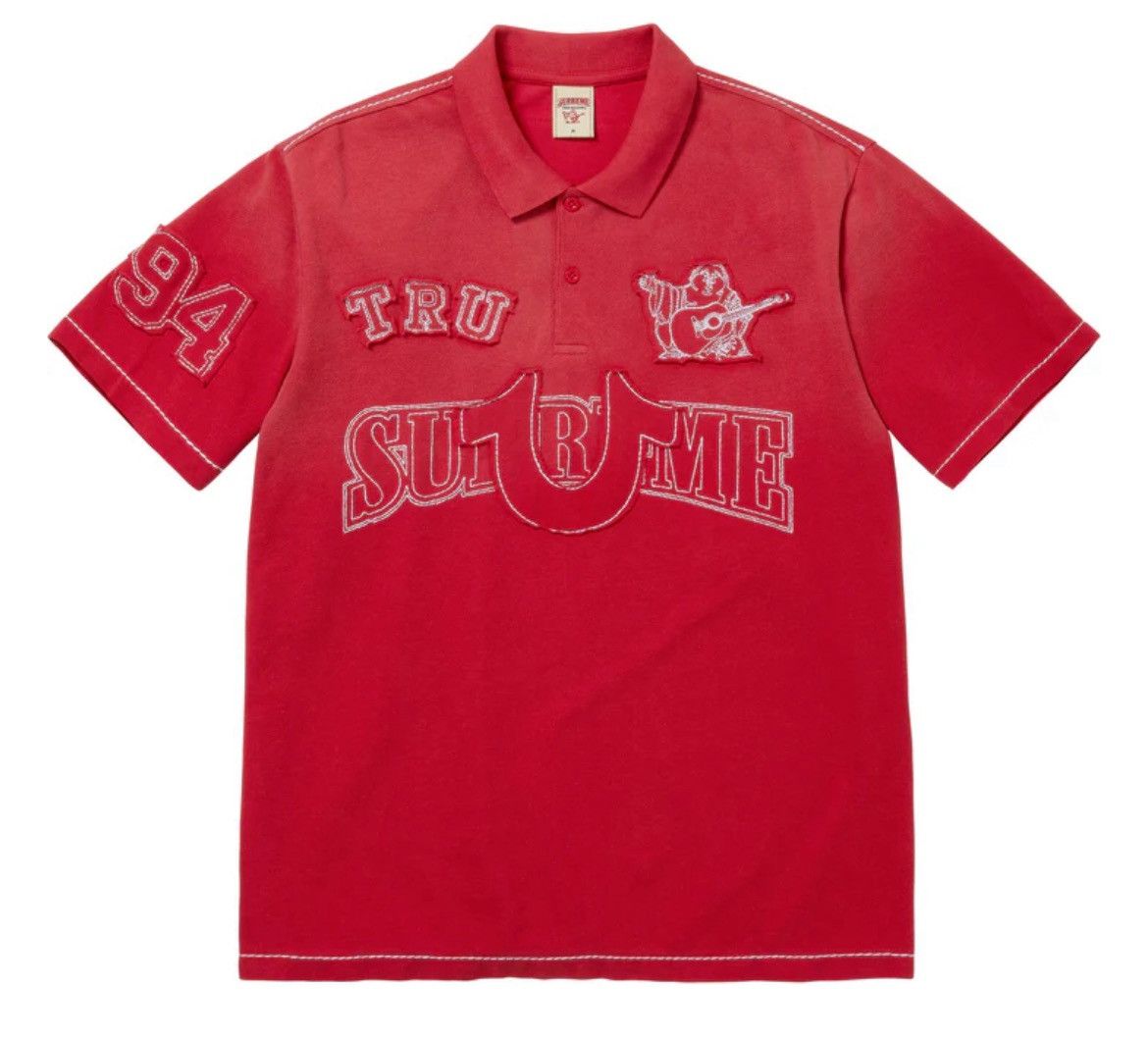Supreme Supreme x true religion polo applique red Size US L / EU 52-54 / 3 - 1 Thumbnail