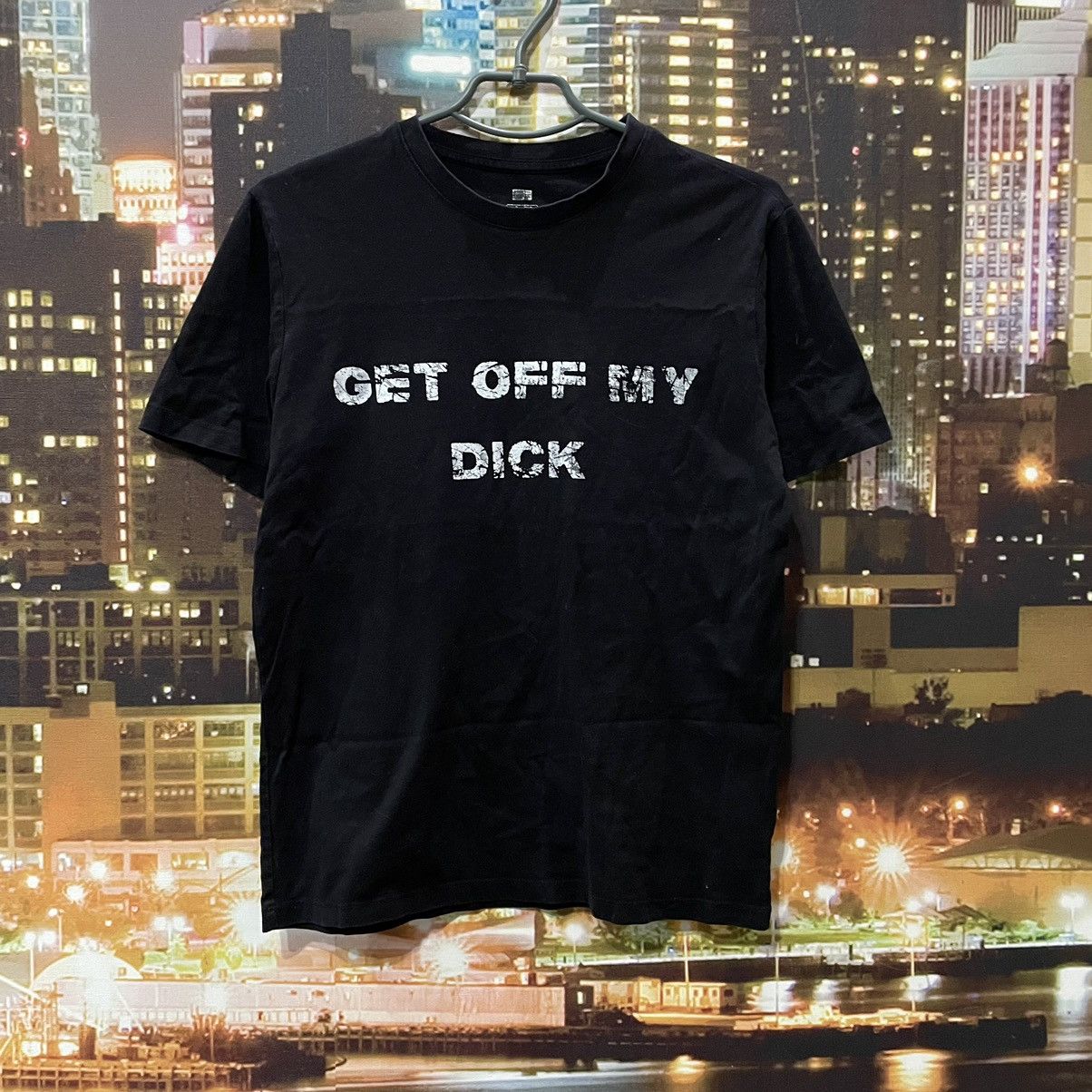 Band Tees OPIUM T SHIRT HUMOR GET OFF MY DICK PENIS FADE PORNO STAR Size US S / EU 44-46 / 1 - 1 Thumbnail