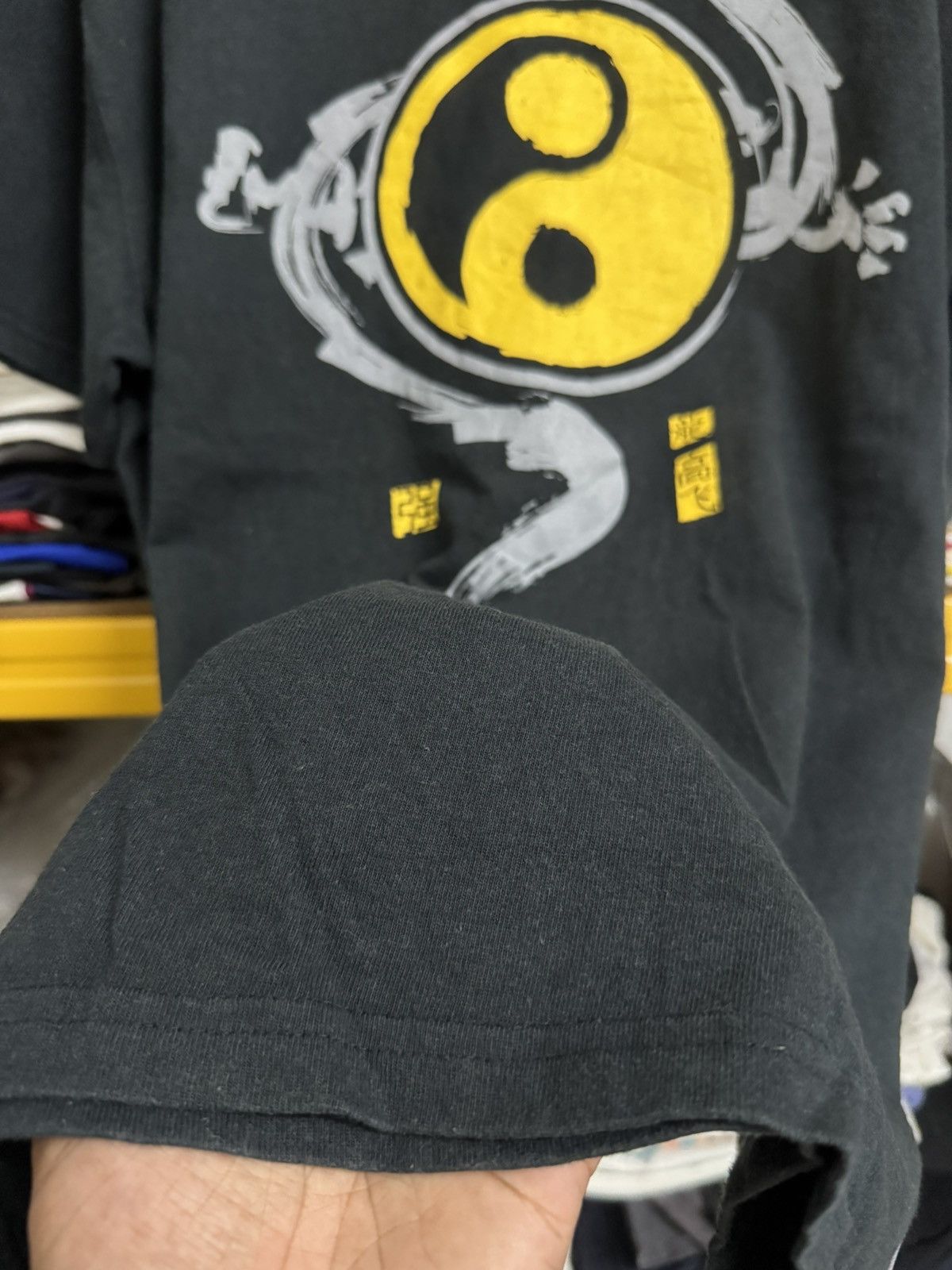 WWE Vintage ROB VAN DAM Yin Yang RVD Medium WWE Size US XL / EU 56 / 4 - 5 Thumbnail