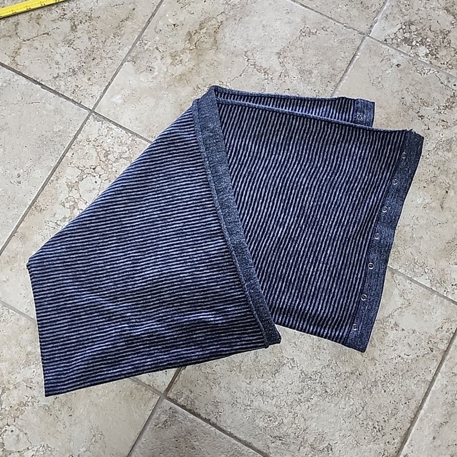 Lululemon Lululemon Vinyasa Scarf Mini Check Pique Black Pique Rulu Size ONE SIZE - 1 Thumbnail