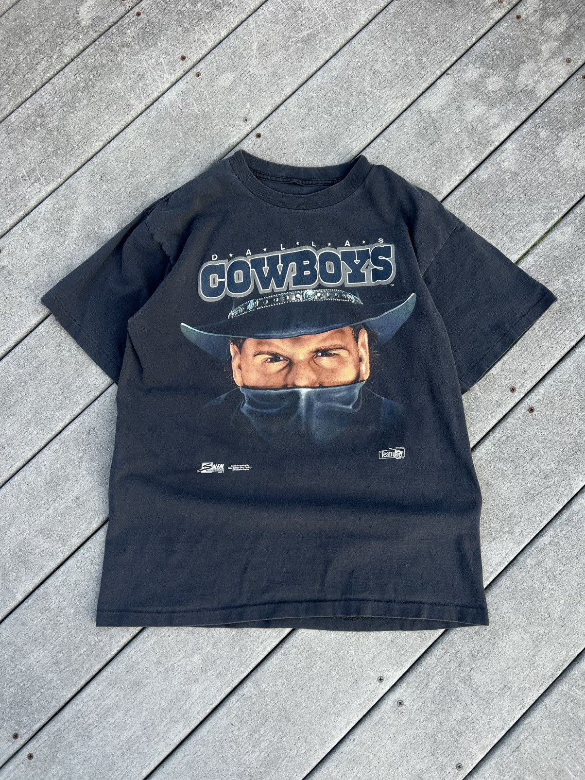 NFL × Salem Sportswear × Vintage Vintage Dallas Cowboys shirt Size US L / EU 52-54 / 3 - 1 Thumbnail