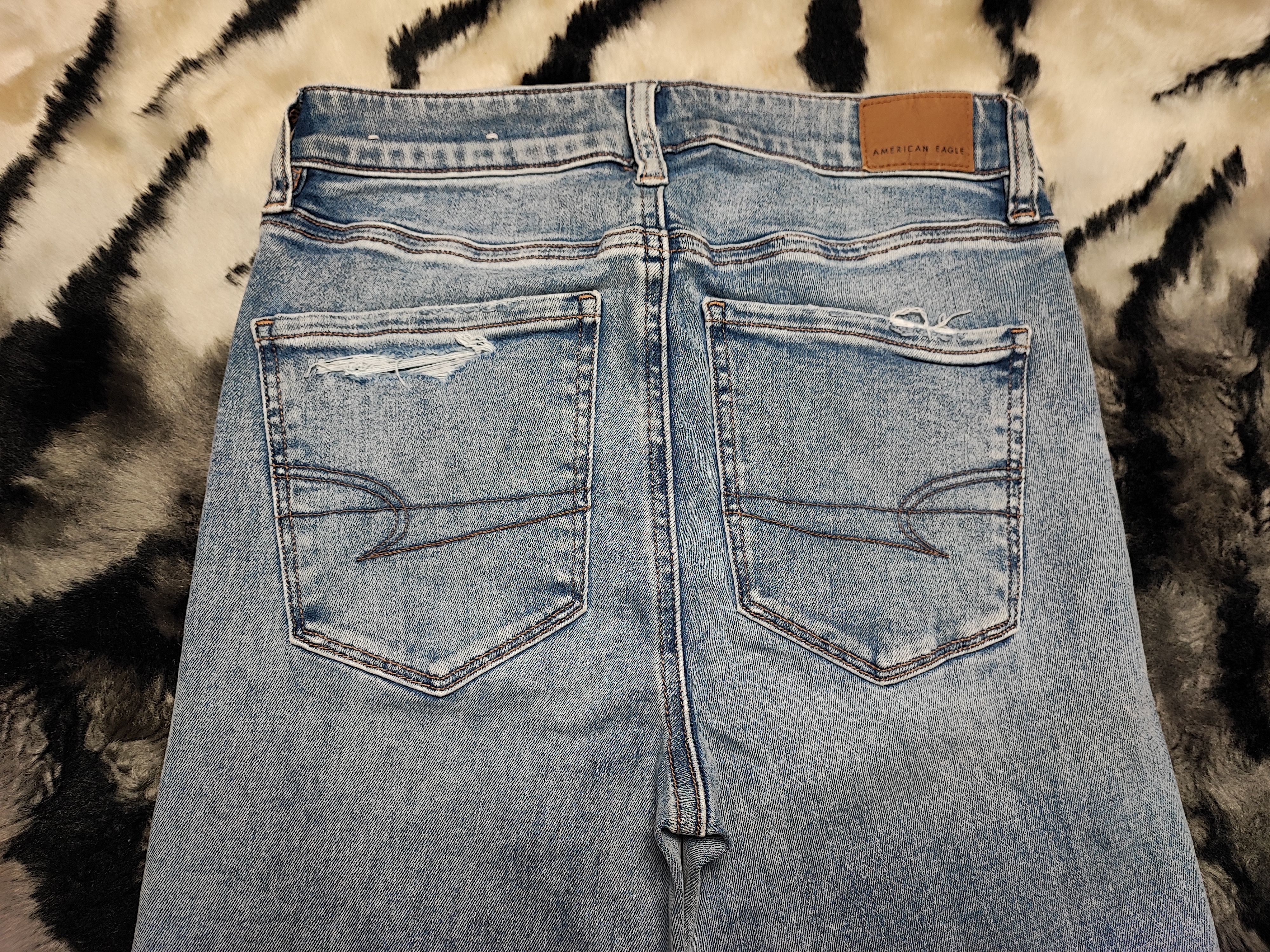 American Eagle Outfitters × Jean FLARED JEANS By AMERICAN EAGLE Size US 26 / EU 42 - 9 Thumbnail