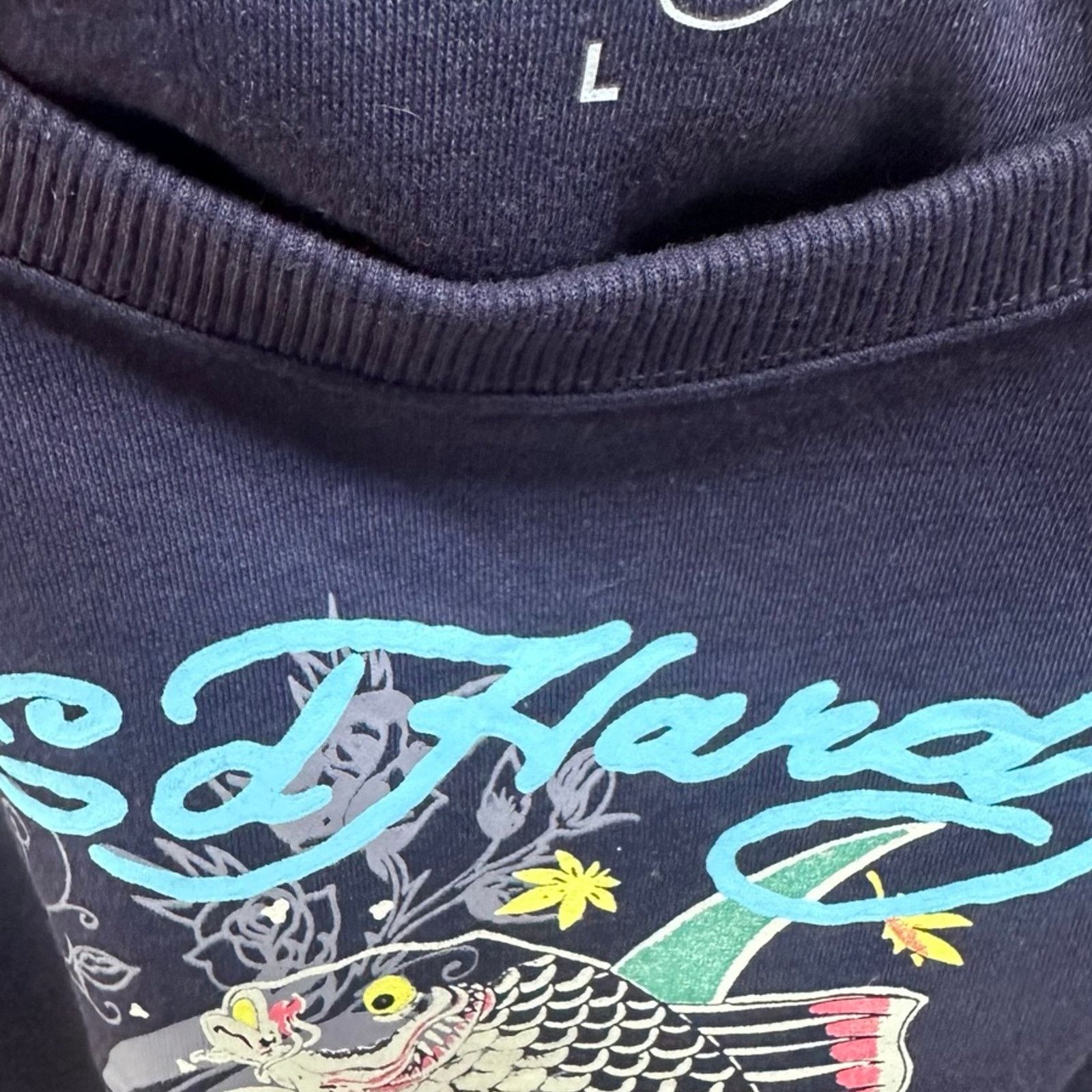 Ed Hardy Ed hardy cropped sweatshirt Size L / US 10 / IT 46 - 4 Thumbnail